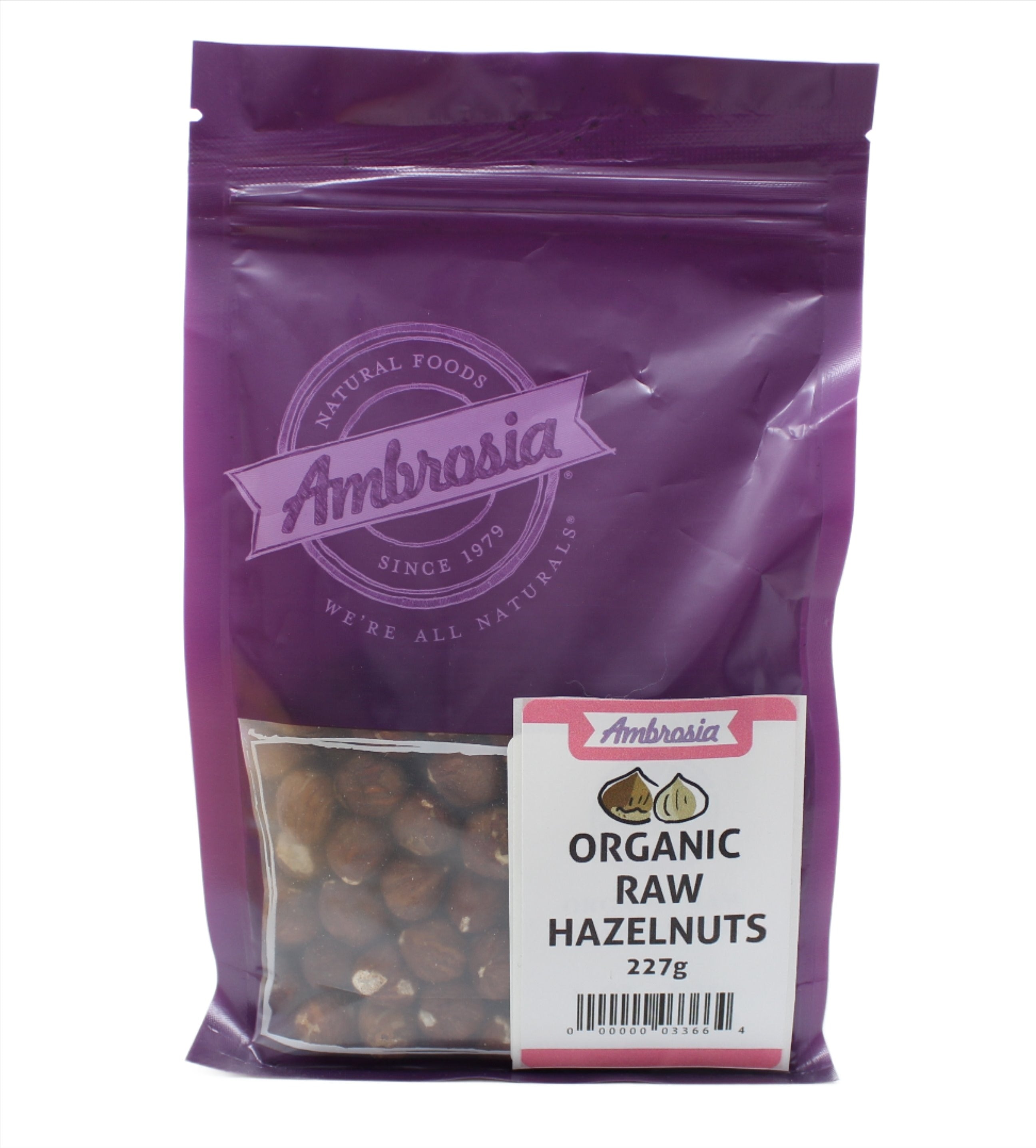 Organic Raw Hazelnuts