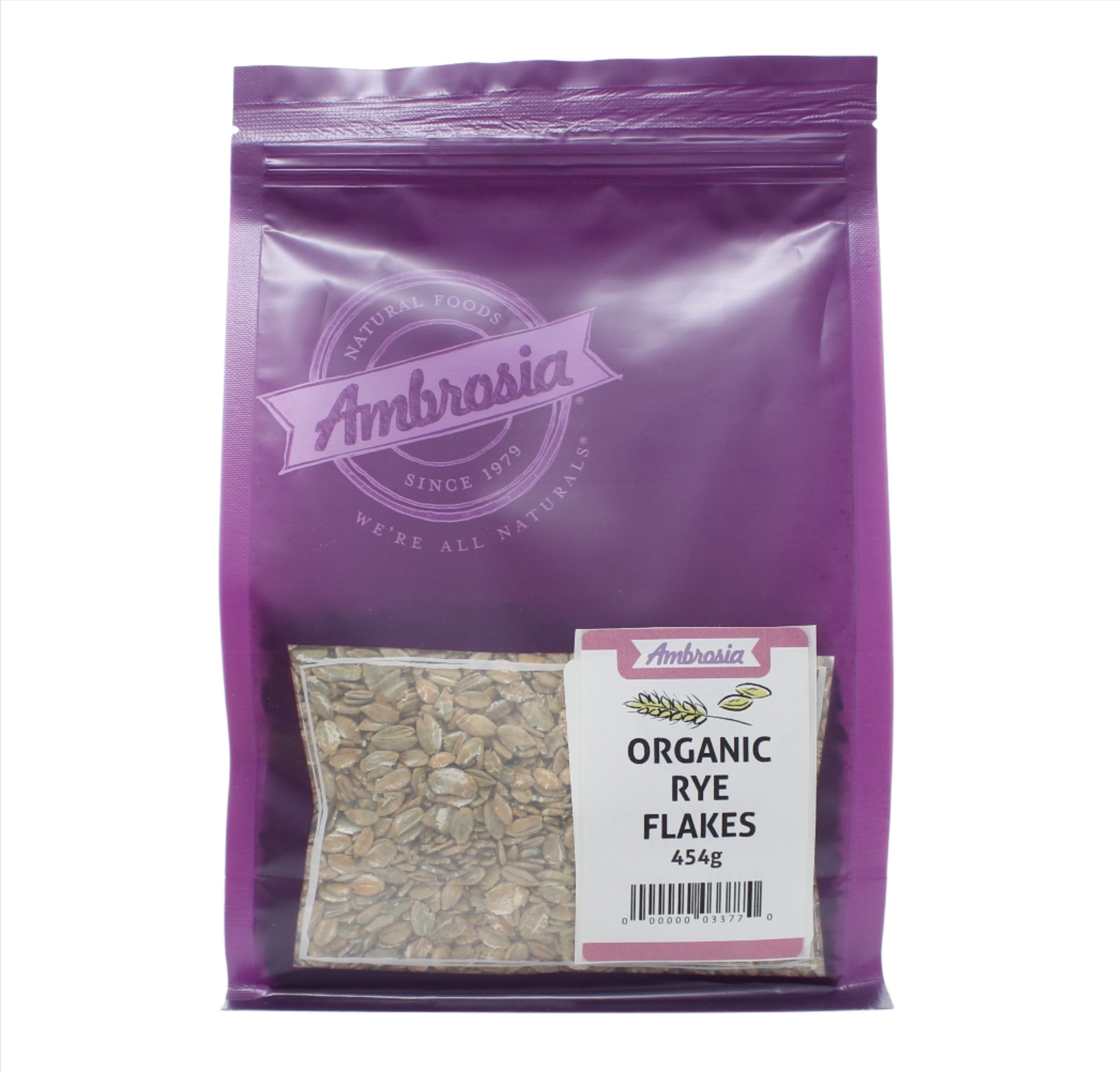 Ambrosia Organic Rye Flakes