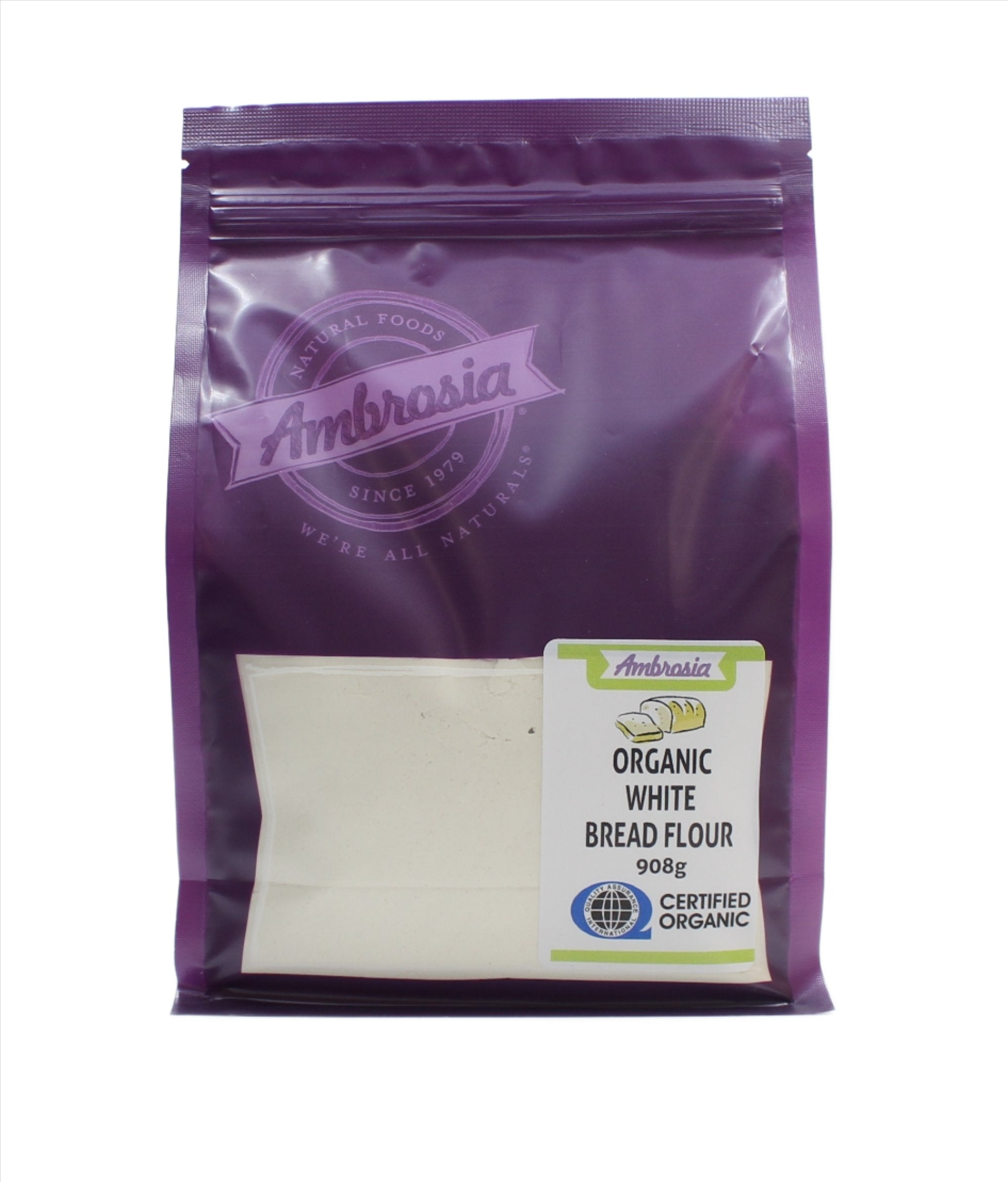 Ambrosia Organic White Bread Flour