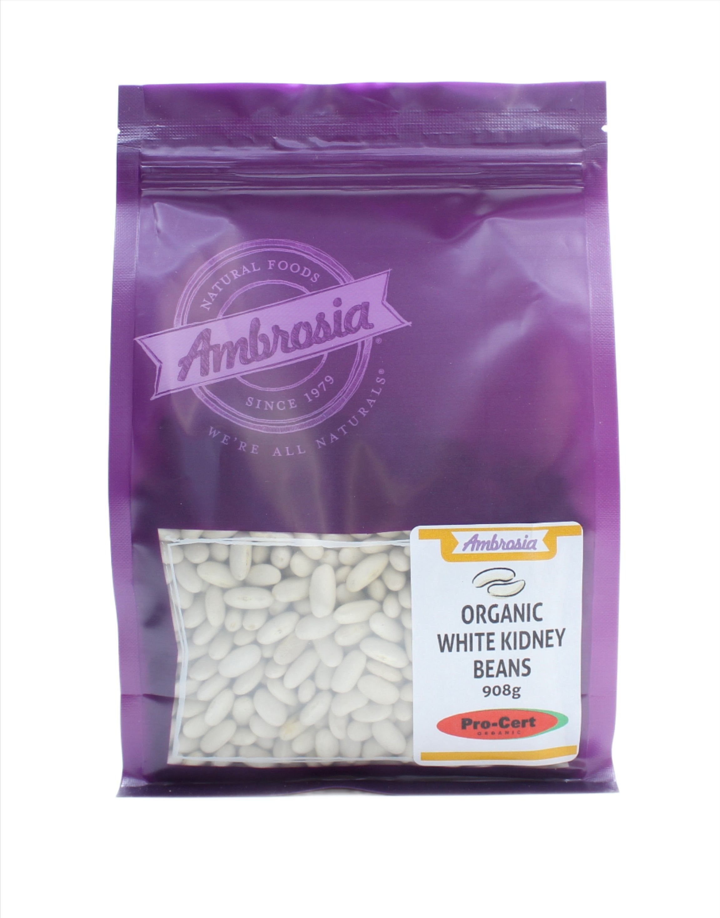 Ambrosia Organic White Kidney Beans