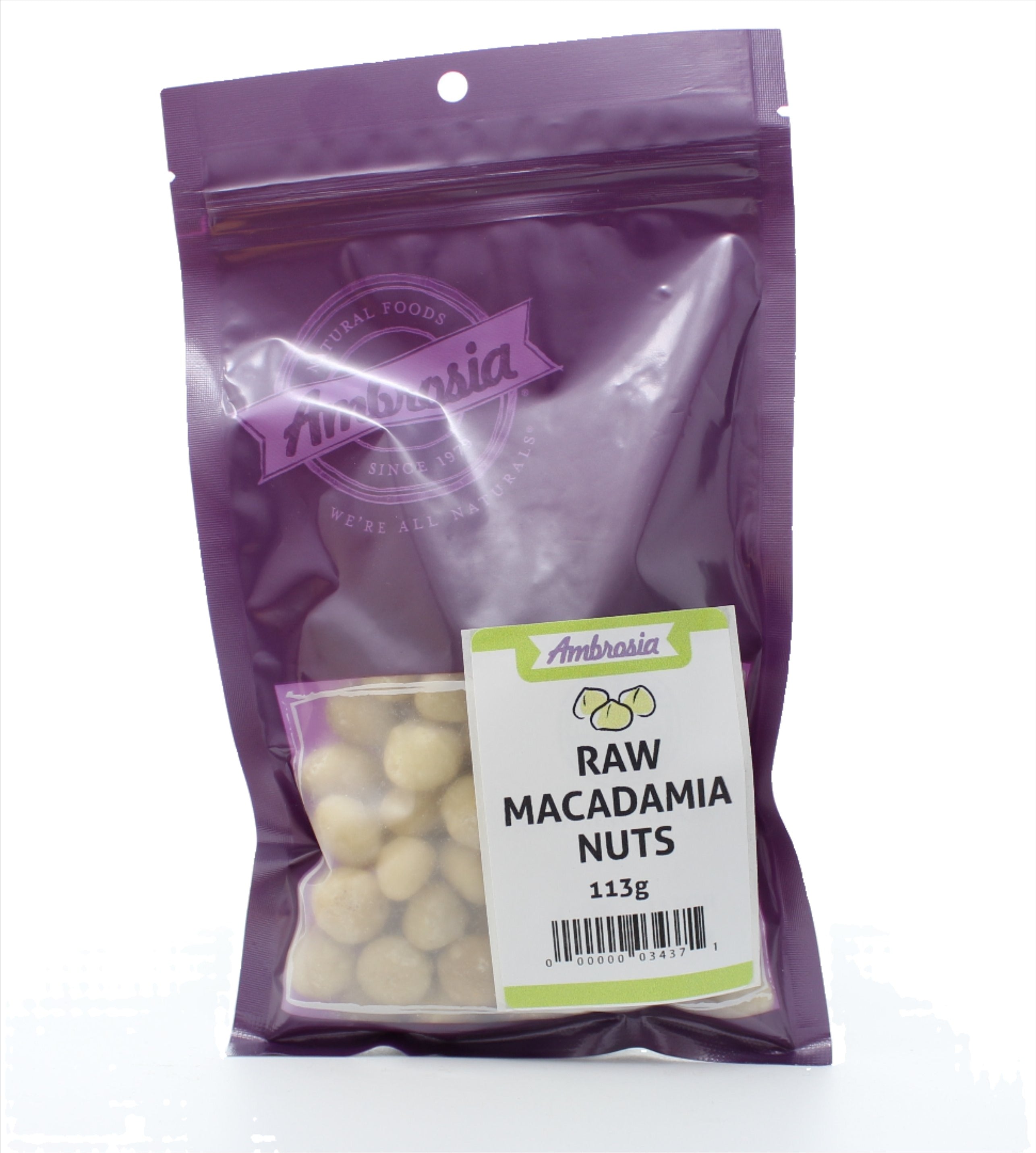Ambrosia Raw Macadamia Nuts