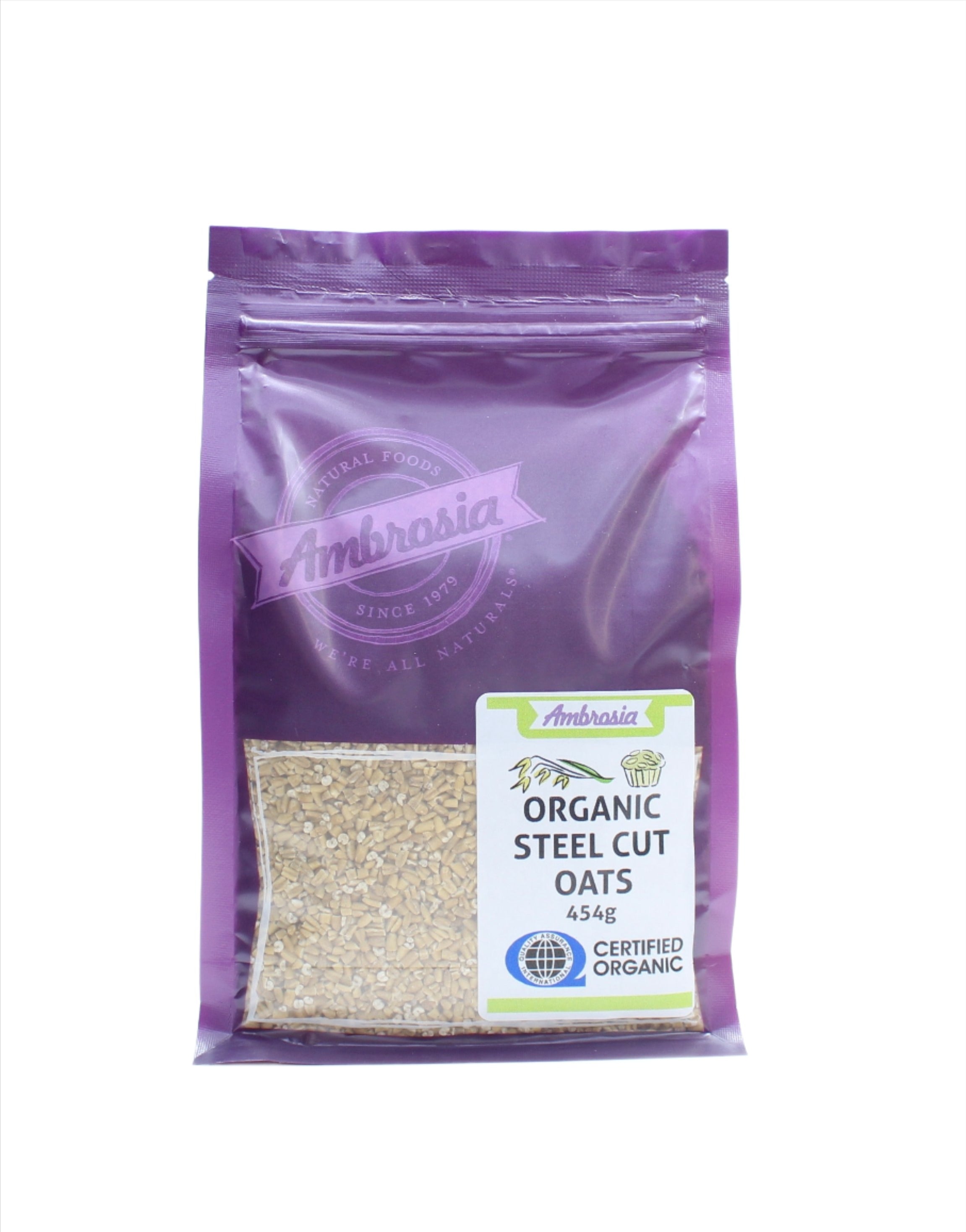 Ambrosia Organic Steel Cut Oats