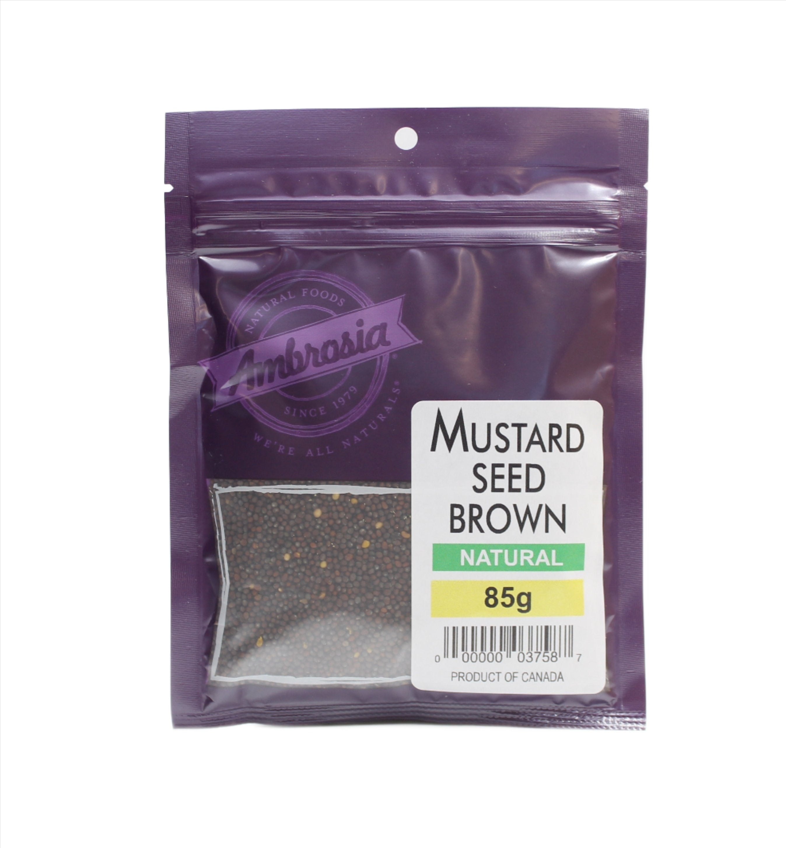 Ambrosia Mustard Seeds Brown
