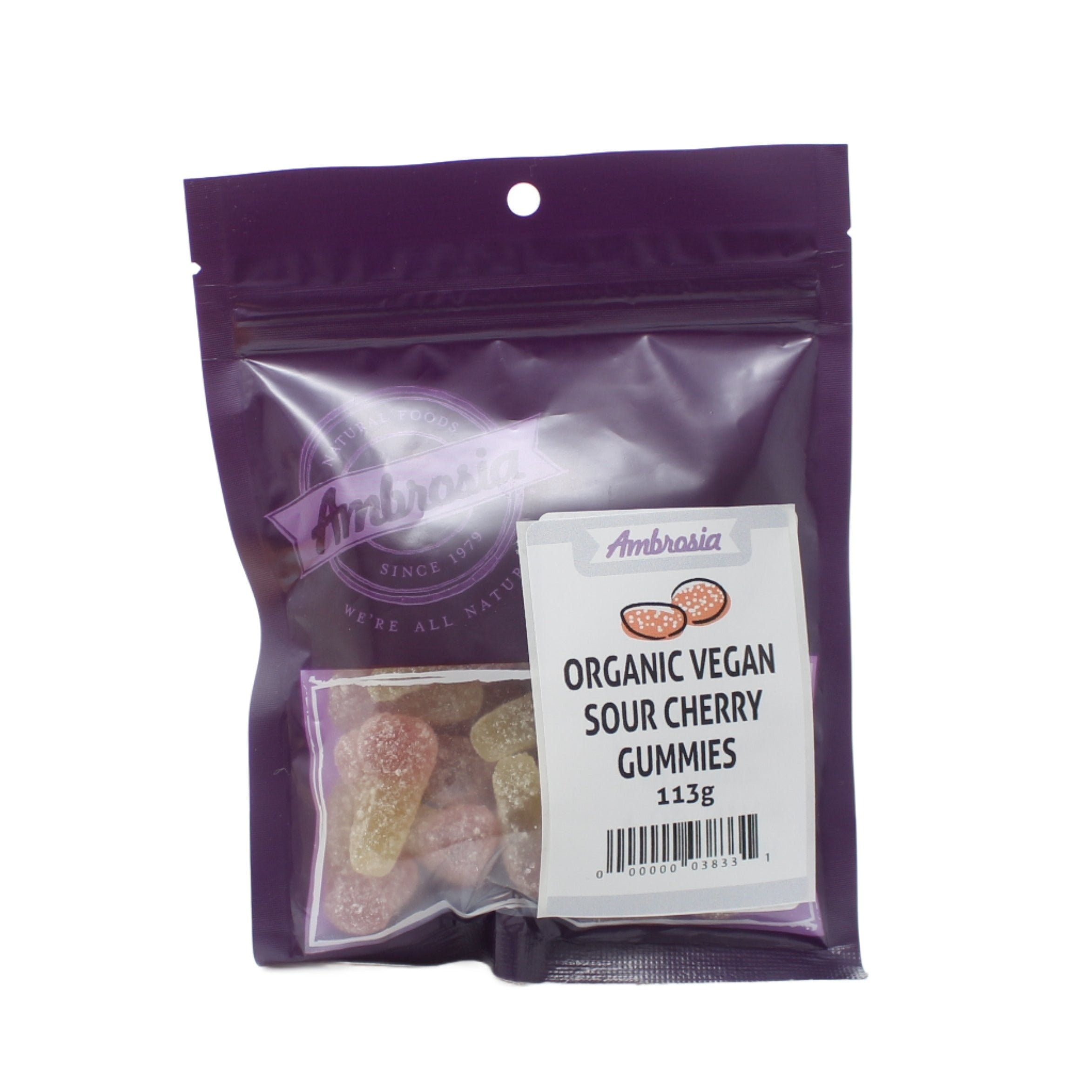 Ambrosia Organic Vegan Sour Cherries