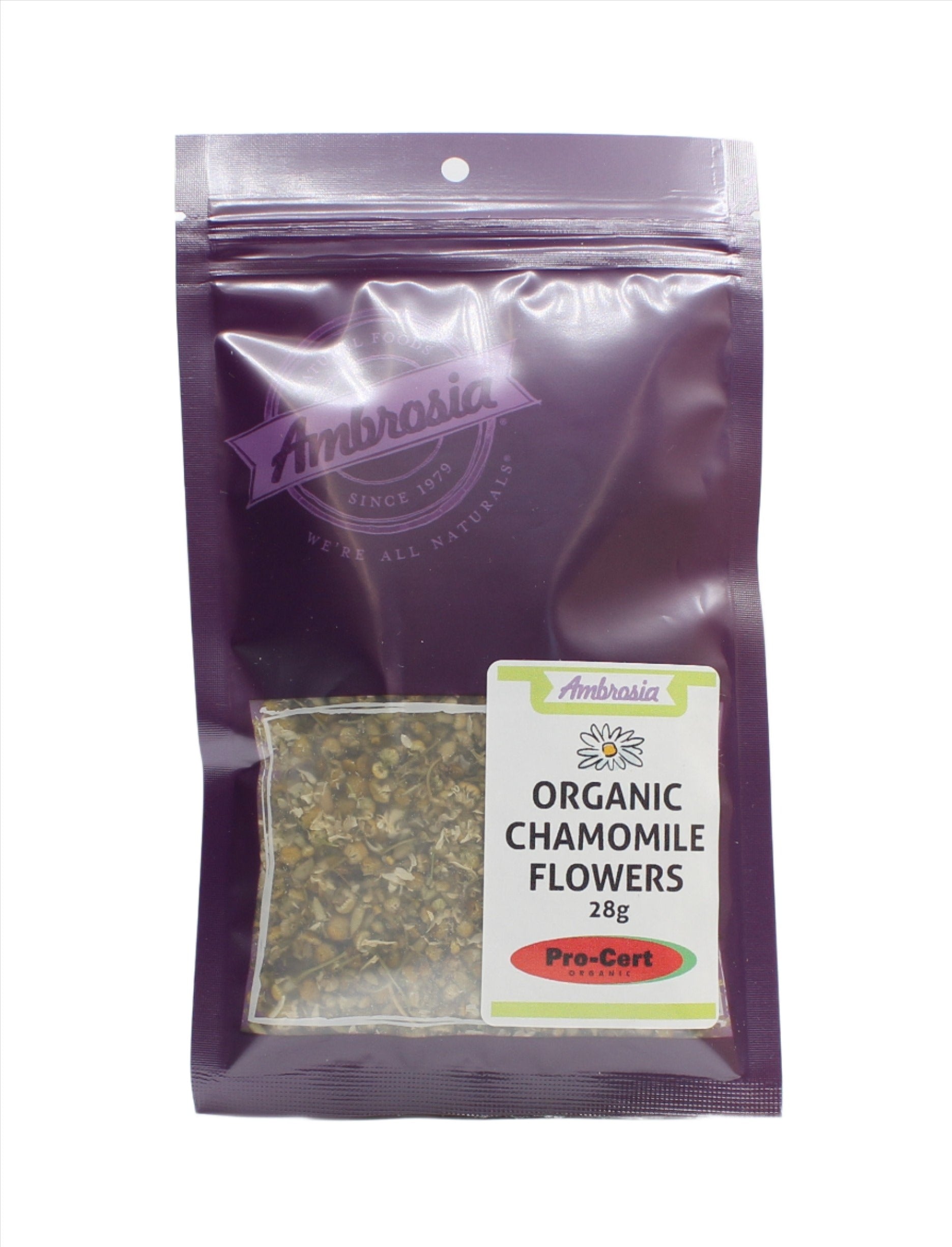 Ambrosia Organic Chamomile Flowers