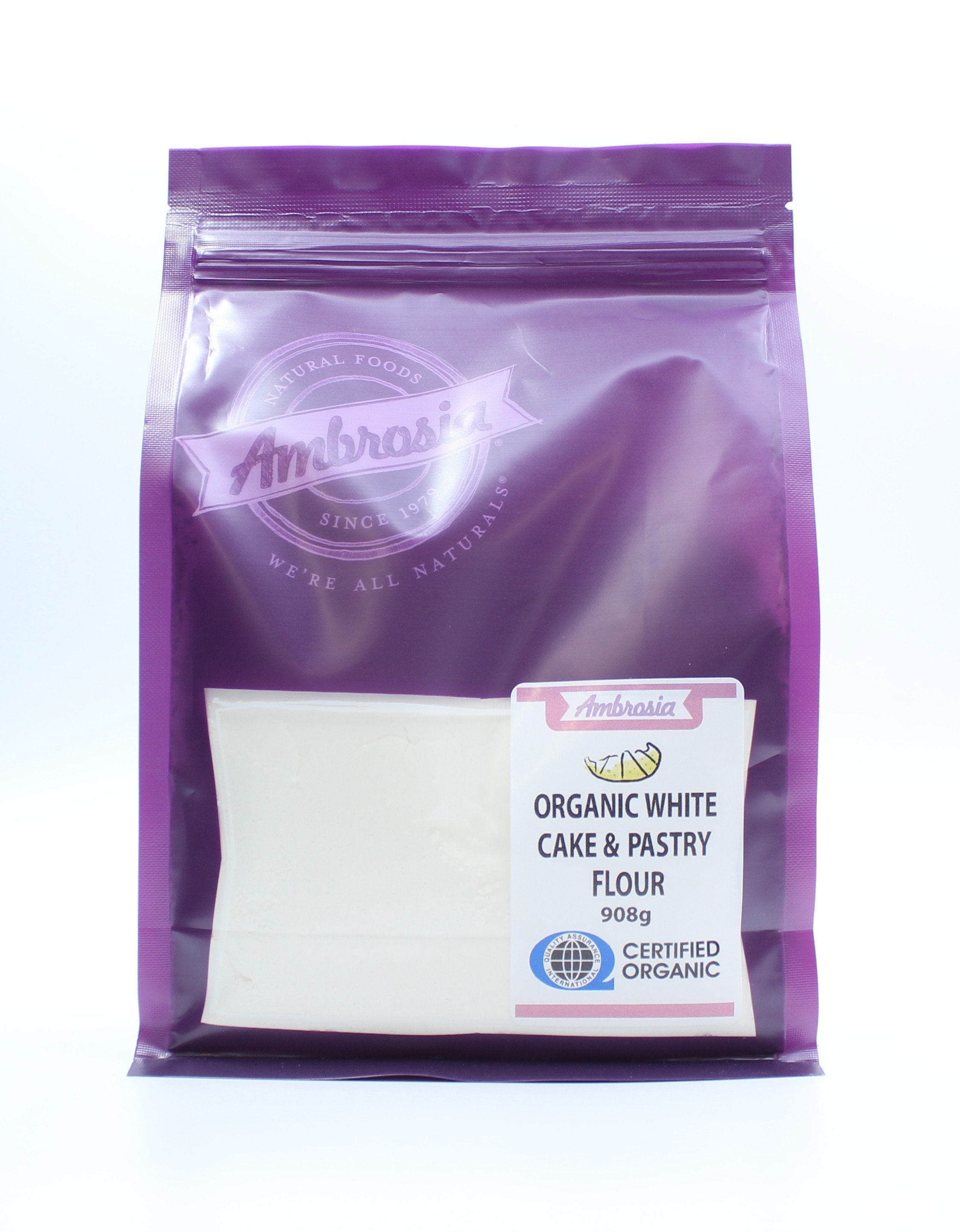 Ambrosia Organic White Cake & Pastry Flour