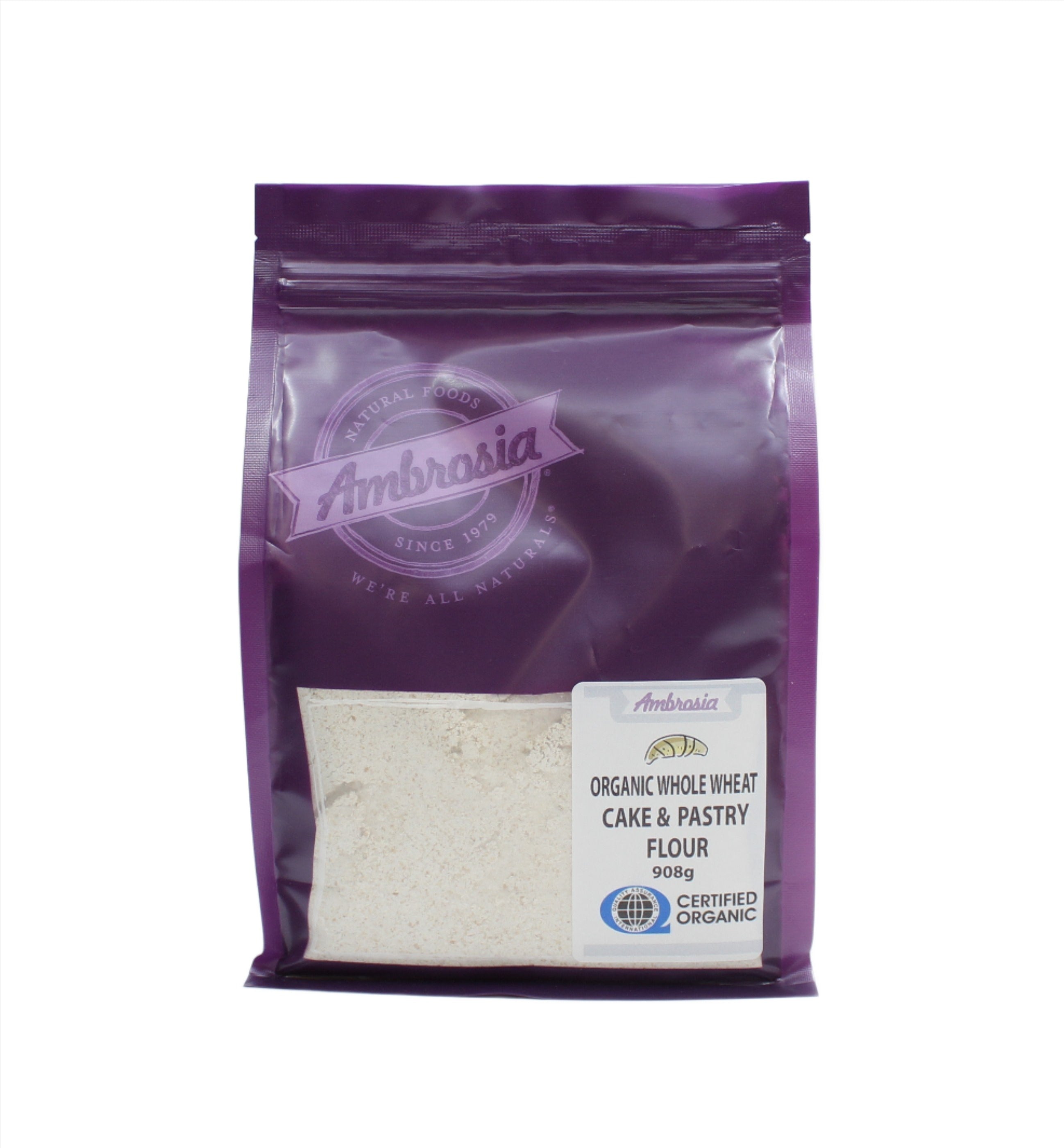 Ambrosia Organic Whole Wheat Cake & Pastry Flour