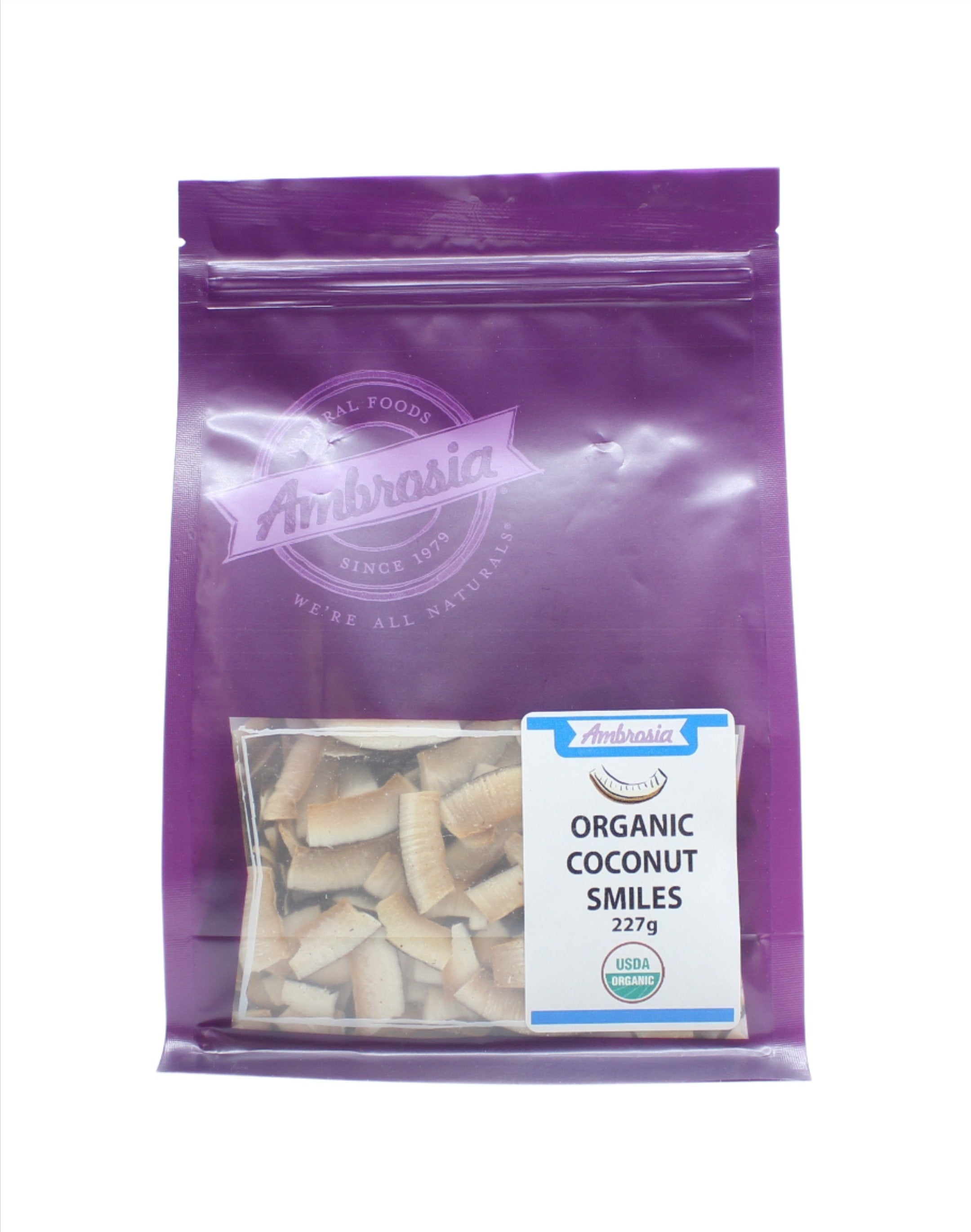 Ambrosia Organic Coconut Smiles