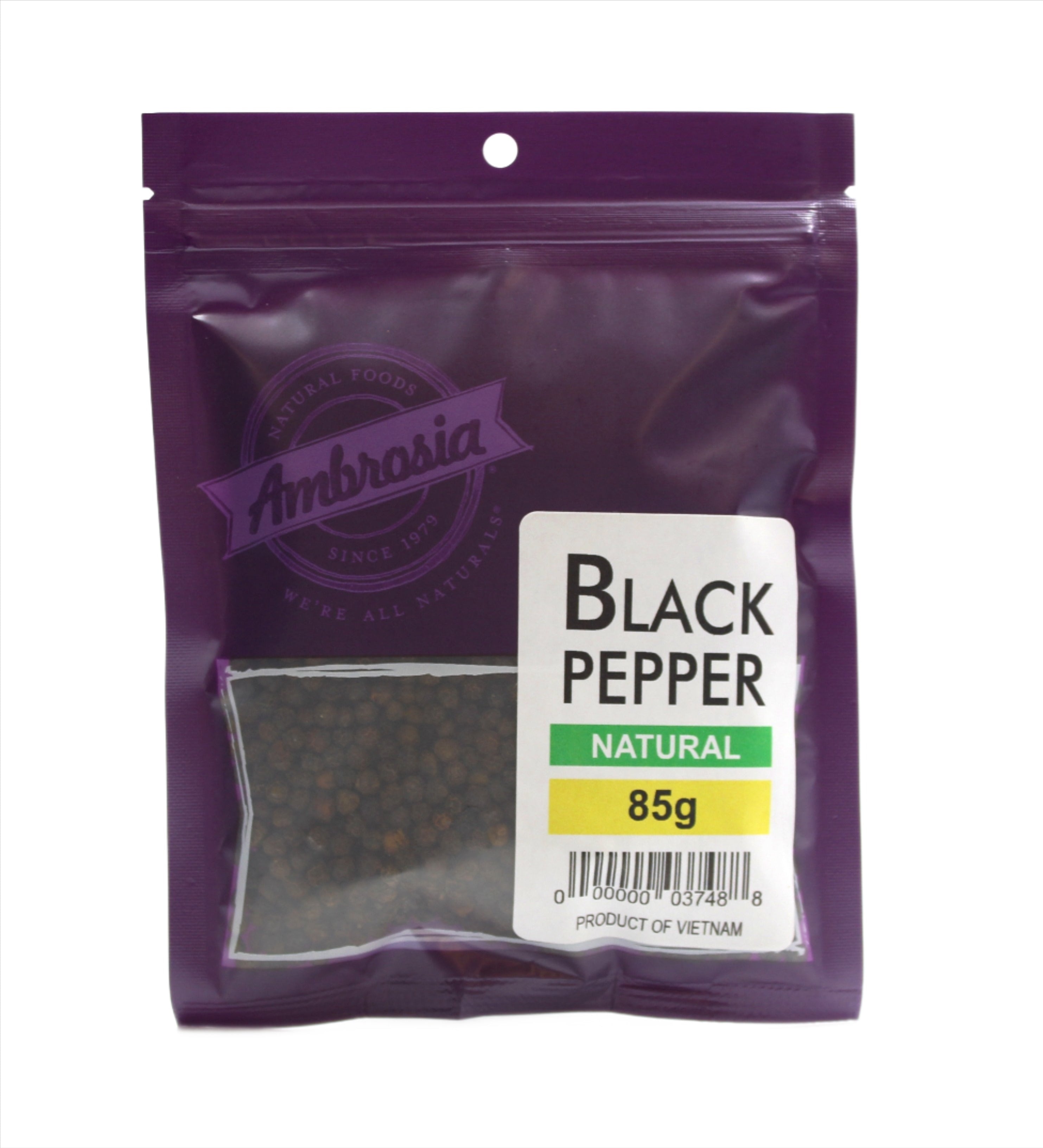 Ambrosia Black Pepper Whole