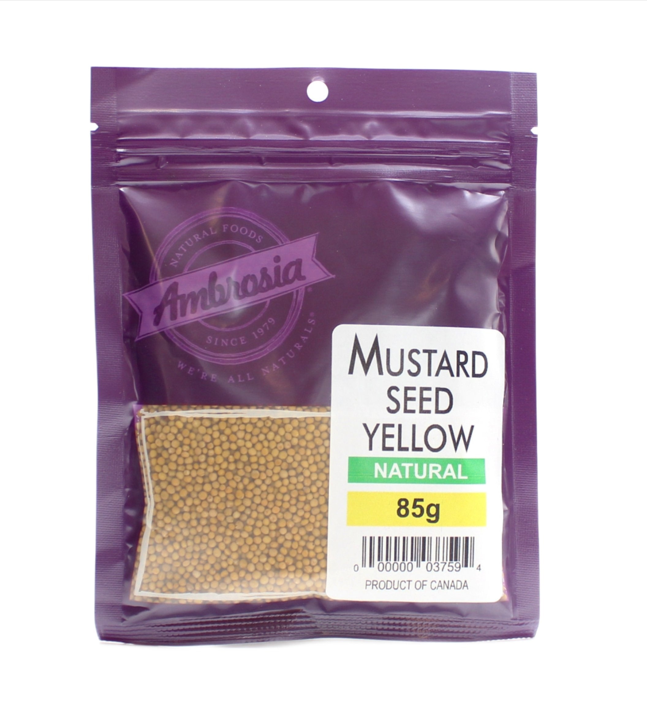 Ambrosia Mustard Seeds Yellow