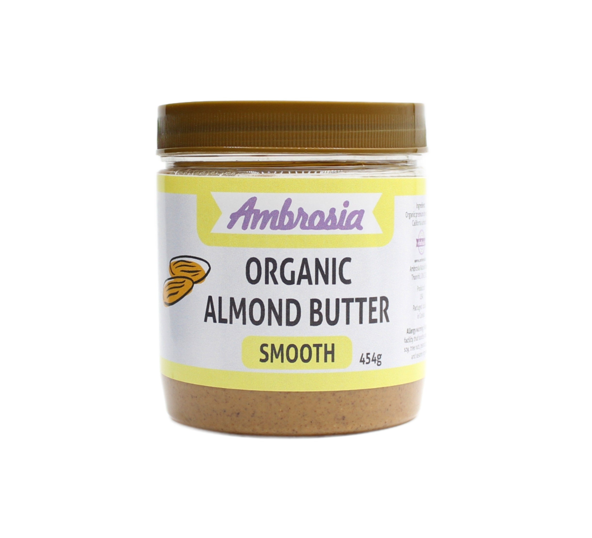 Ambrosia Organic Almond Butter Smooth