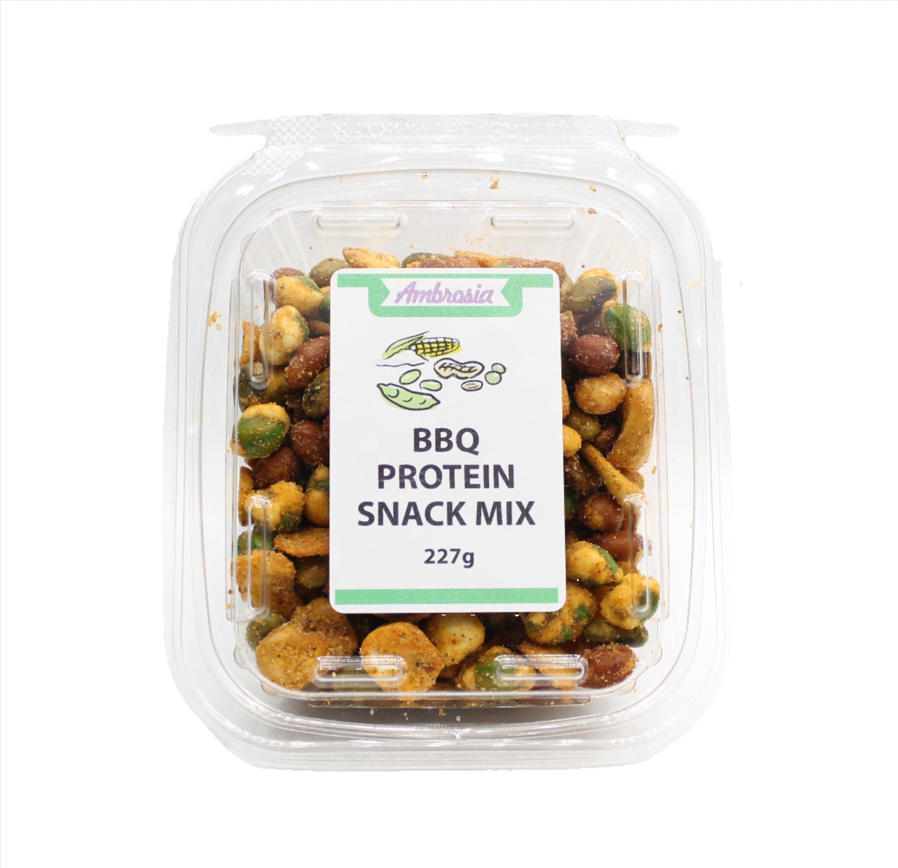 Ambrosia Bbq Protein Snack Mix