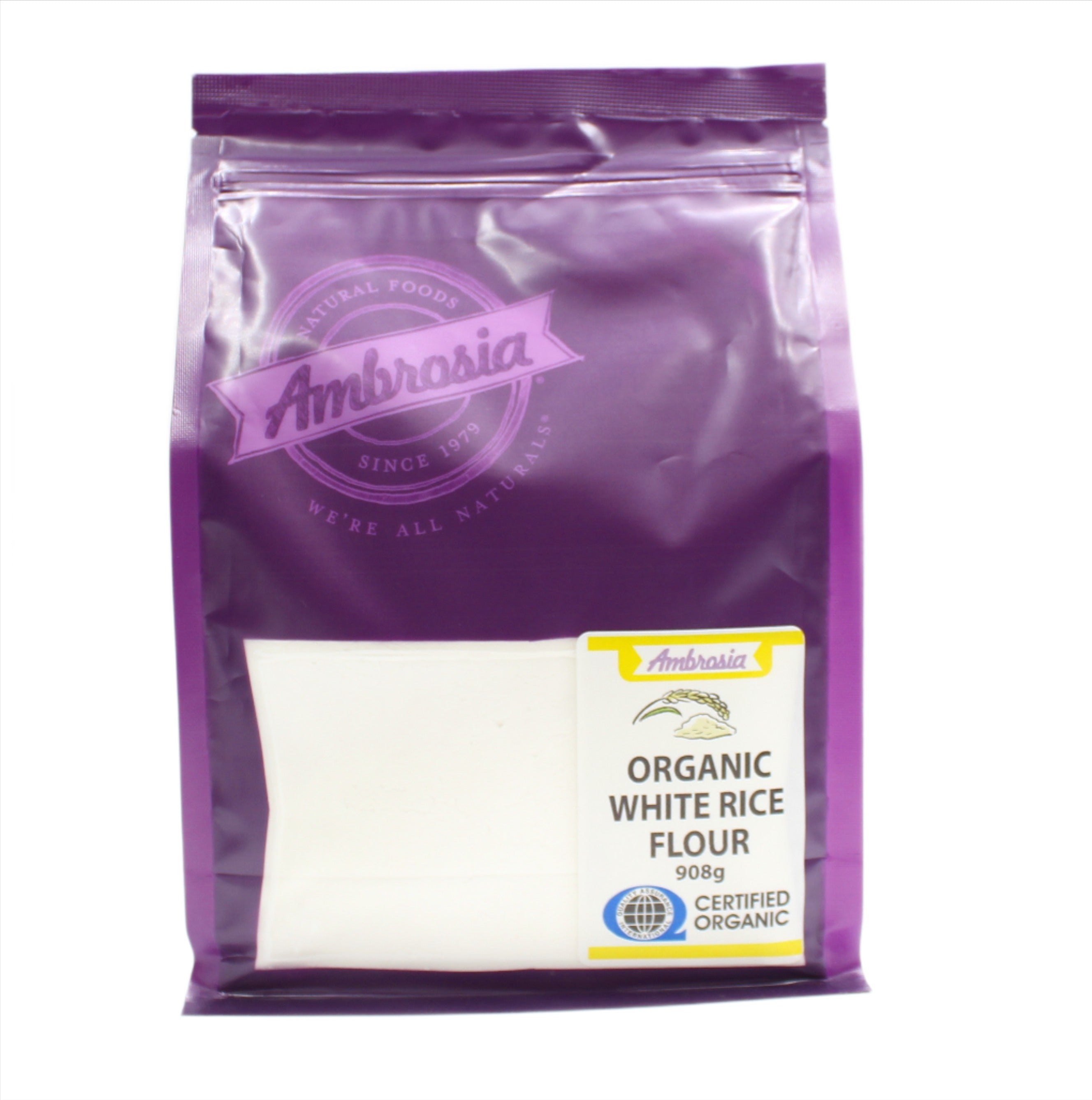 Ambrosia Organic White Rice Flour