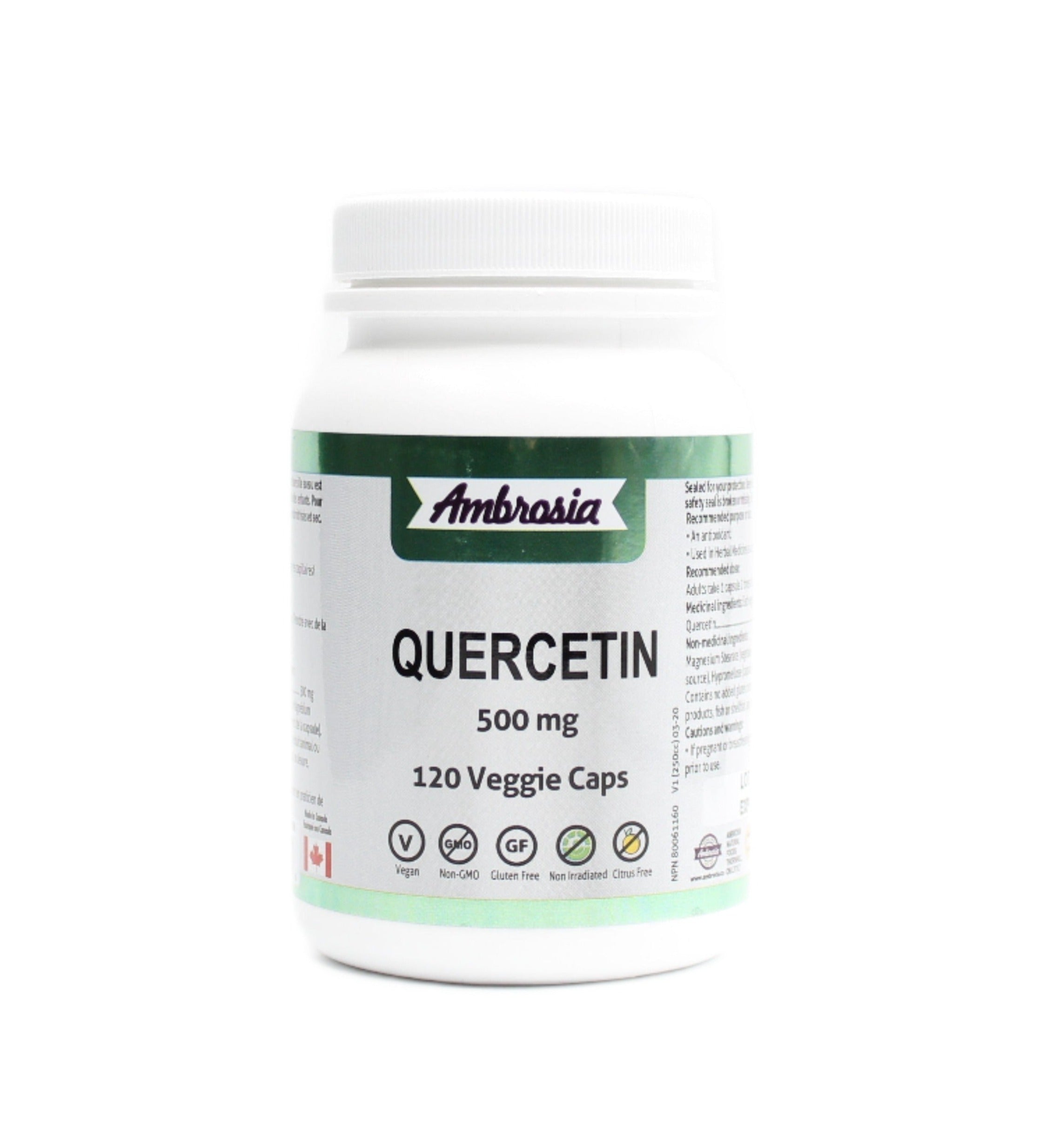 Ambrosia Quercetin - 500mg