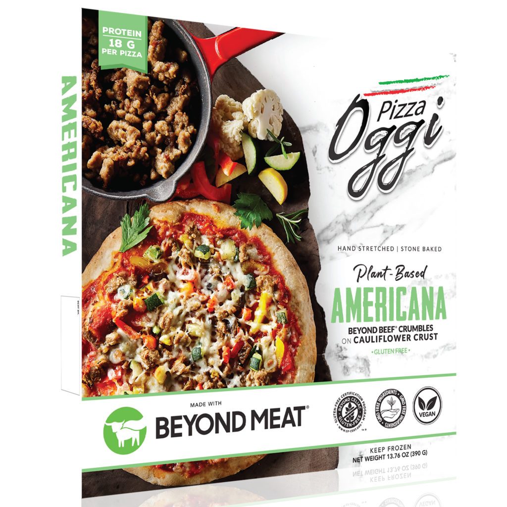 Oggi Foods Beyond Meat Americana Pizza