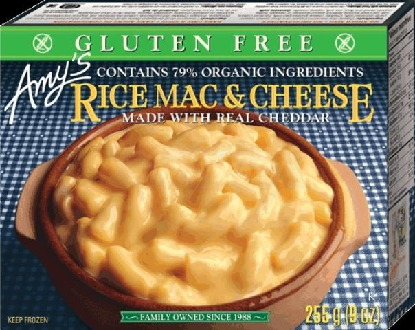 Amy's Kitchen Rice Mac & Cheese Gluten Free
