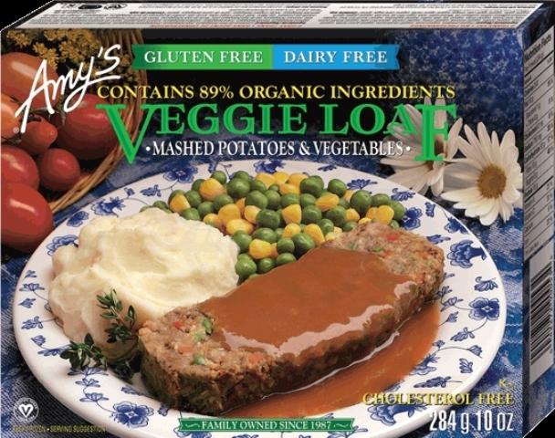 Amy's Kitchen Veggie Loaf Whole Meal