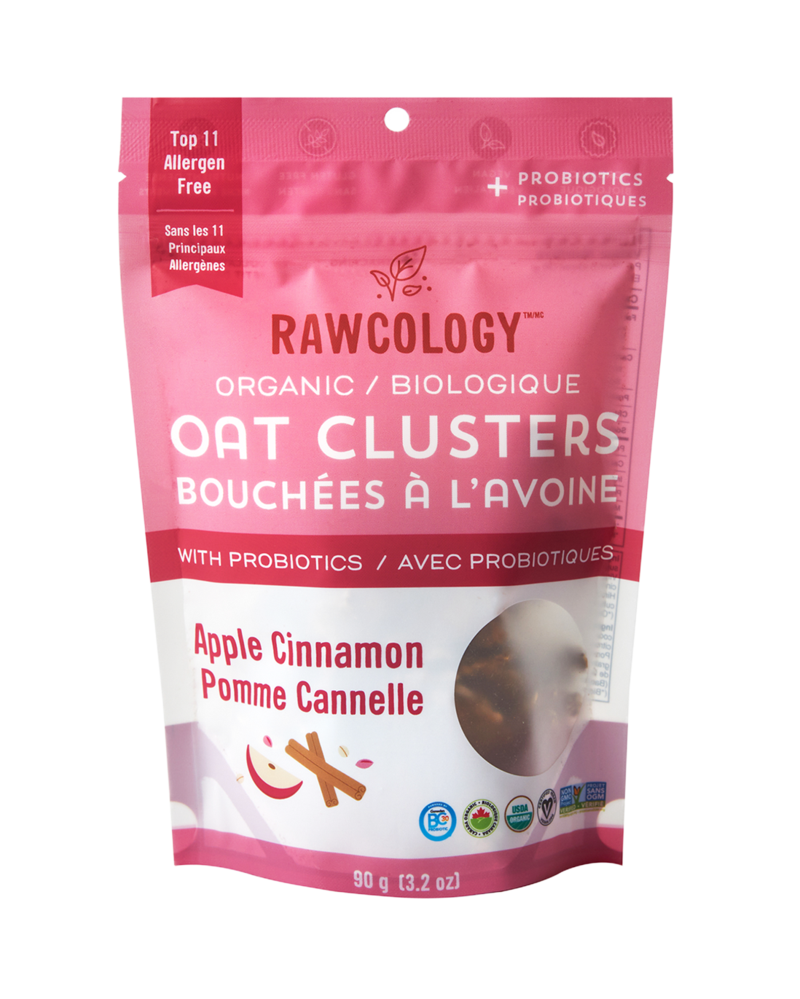Rawcology Apple Cinnamon Oat Clusters