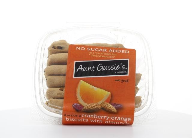 Aunt Gussie's Cranberry & Orange Almond Biscuits