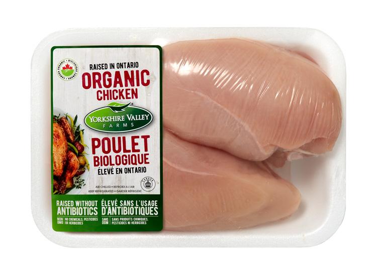 Yorkshire Valley Organic Boneless Skinless Chicken Breasts