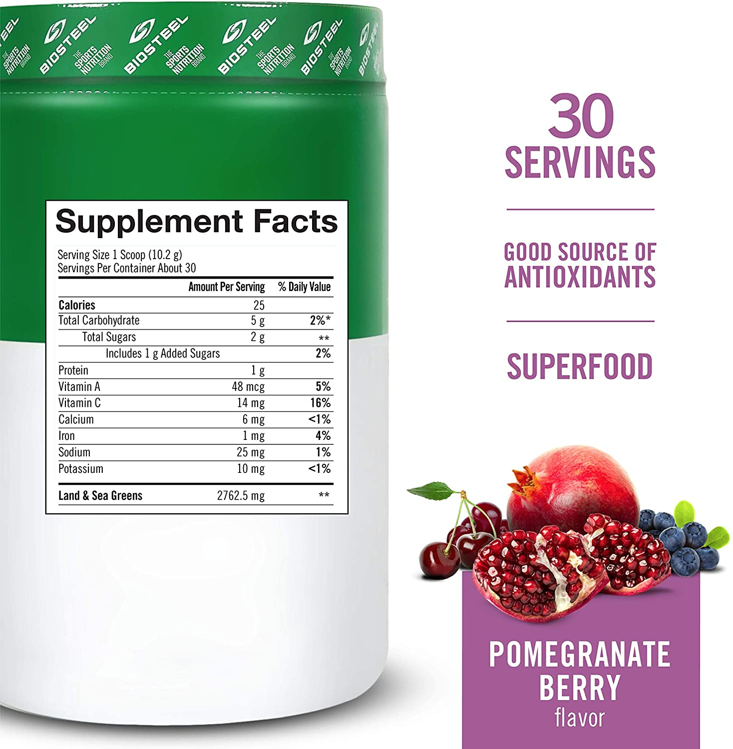 Pomegranate Berry Sports Greens