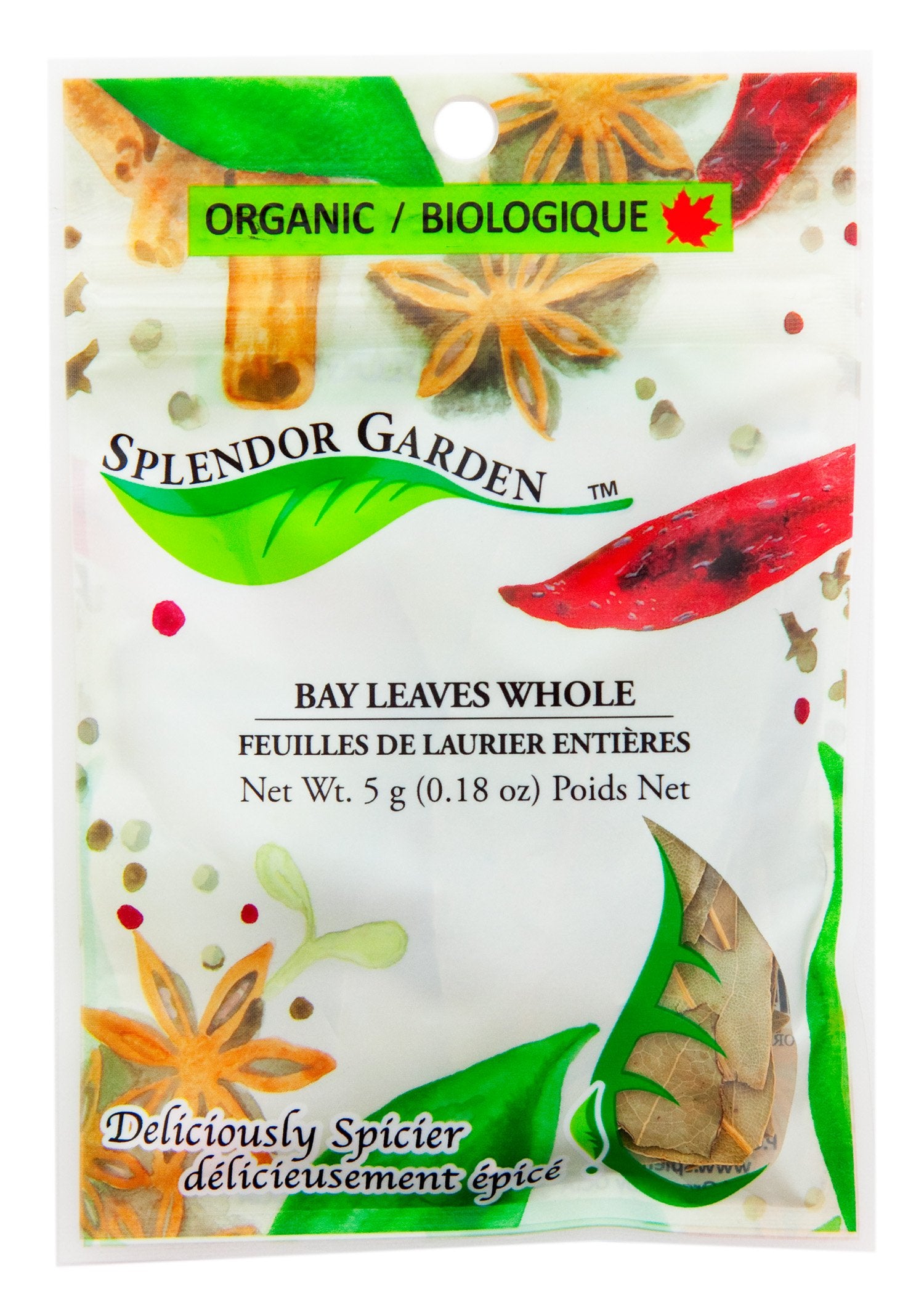 Splendor Garden Organic Bay Leaves Whole