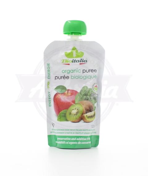 Bioitalia Organic Apple, Kiwi & Spinach