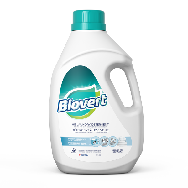 Biovert Fragrance Free Laundry Detergent