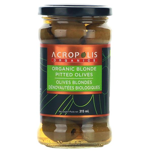 Acropolis Organics Organic Blonde Olives - Pitted