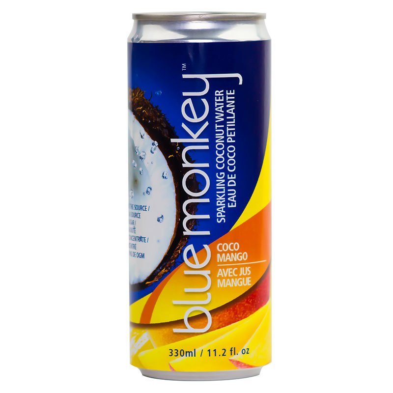 Blue Monkey Sparkling Mango Coco Water