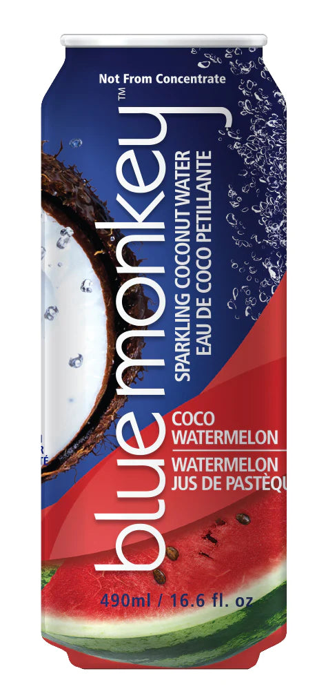 Blue Monkey Sparkling Watermelon Coco Water