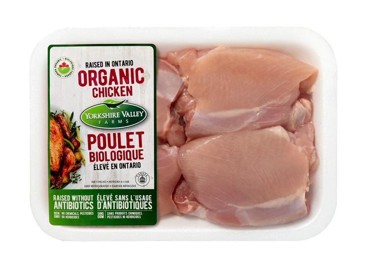 Yorkshire Valley Organic Boneless Skinless Chicken Thighs