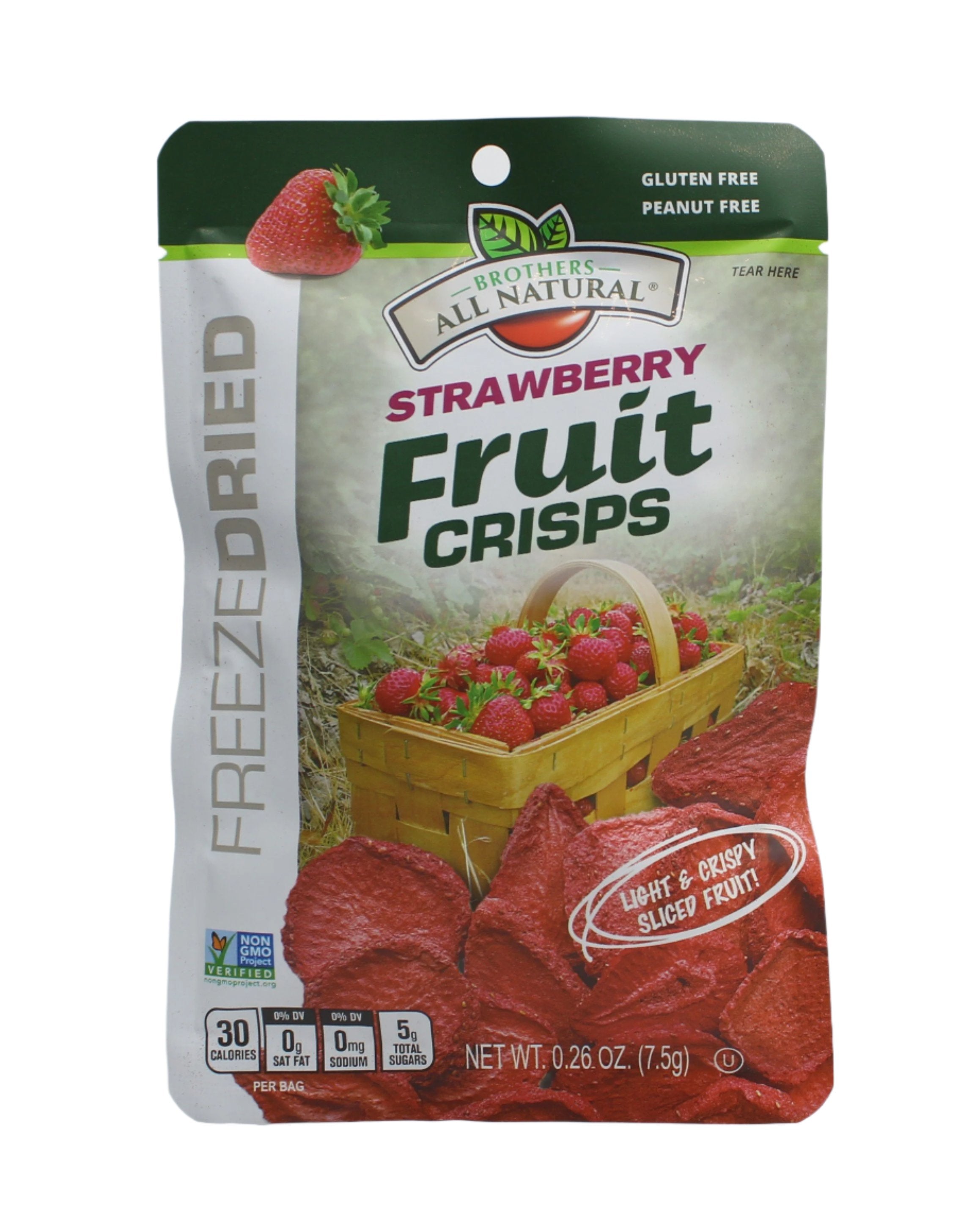 Dried Strawberry Crisps