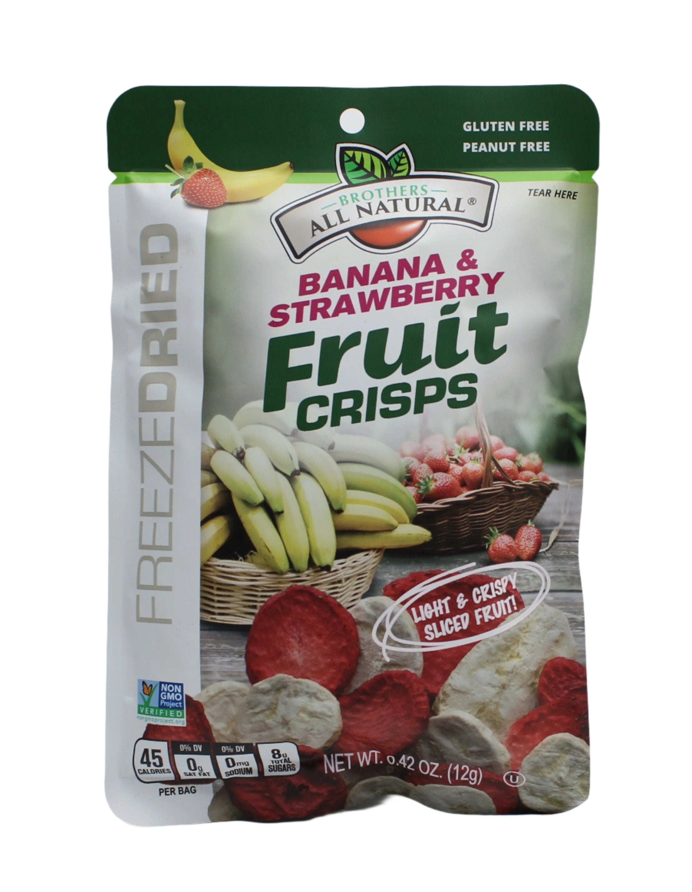 Brothers Fruit Dried Strawberry Banana