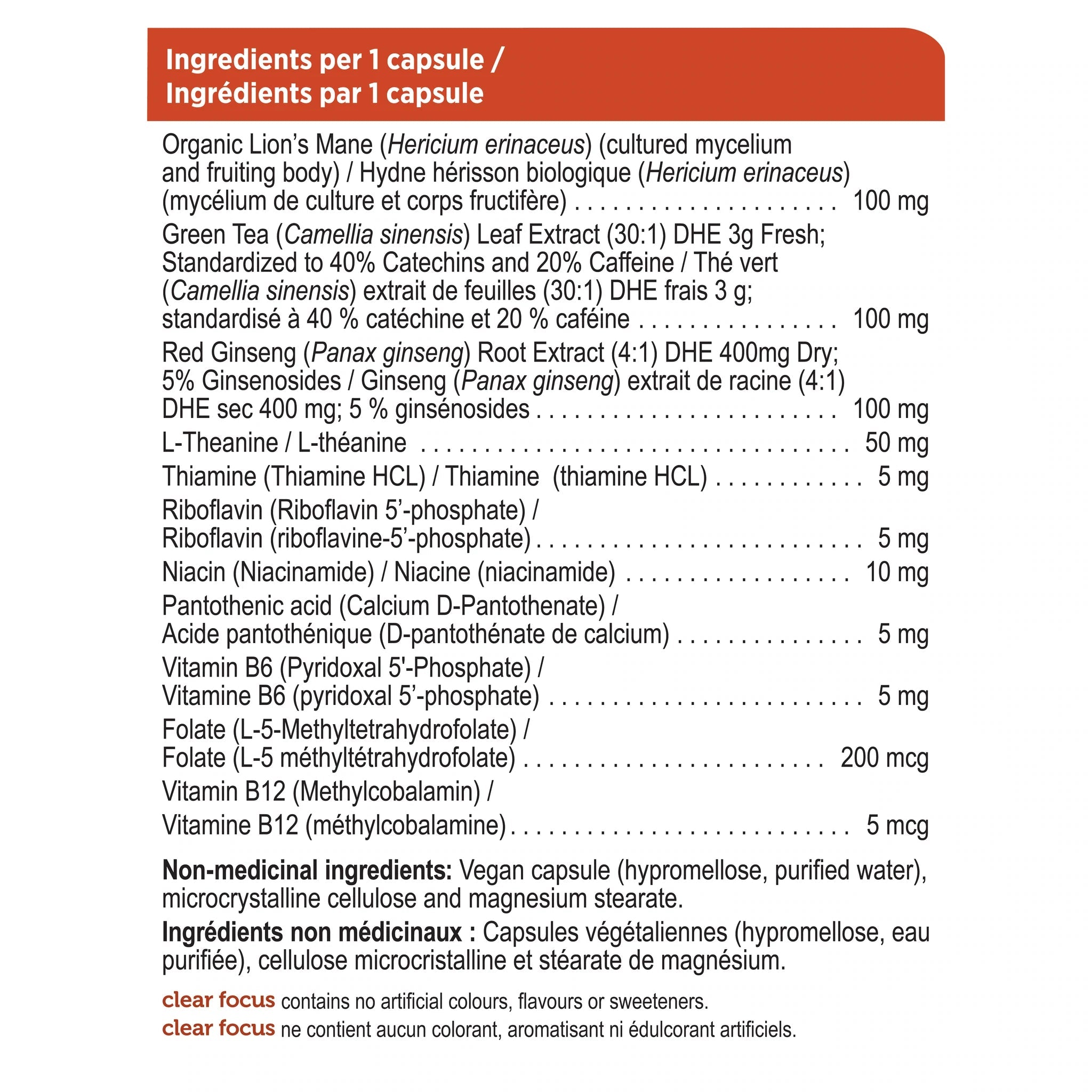 Clear Focus with Lion's Mane Mushroom