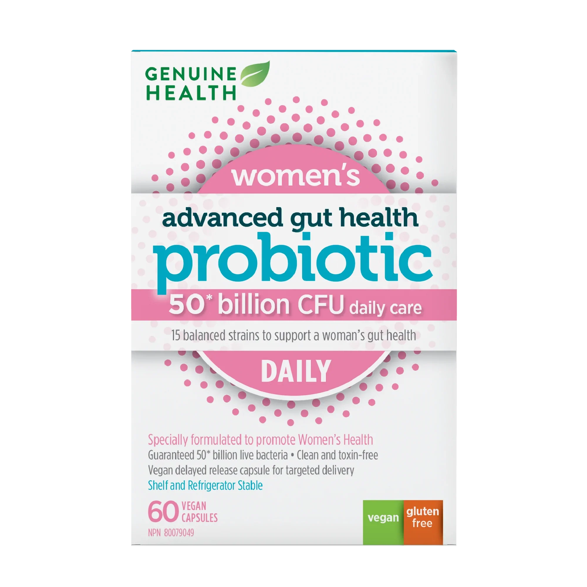 Advanced Gut Health Women's Probiotic 50 Billion