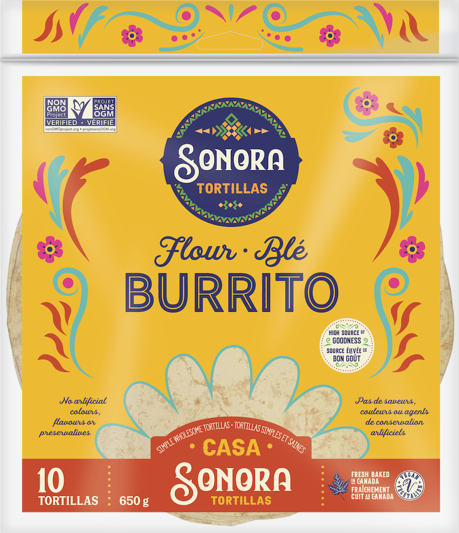 Sonora Homestyle Flour Burritos