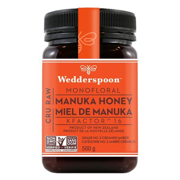 Wedderspoon KFactor 16 Raw Manuka Honey