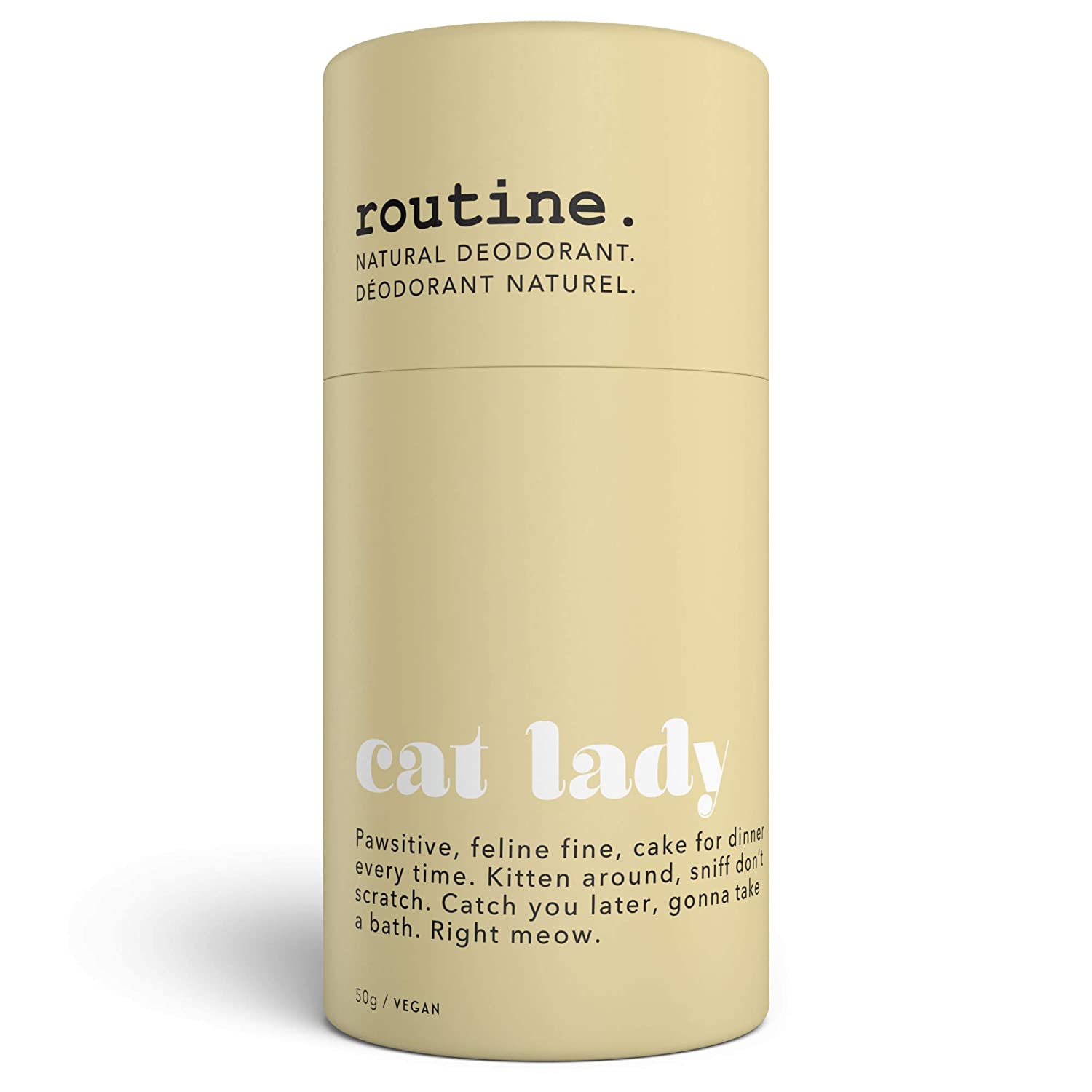 Routine Cat Lady Deodorant Stick