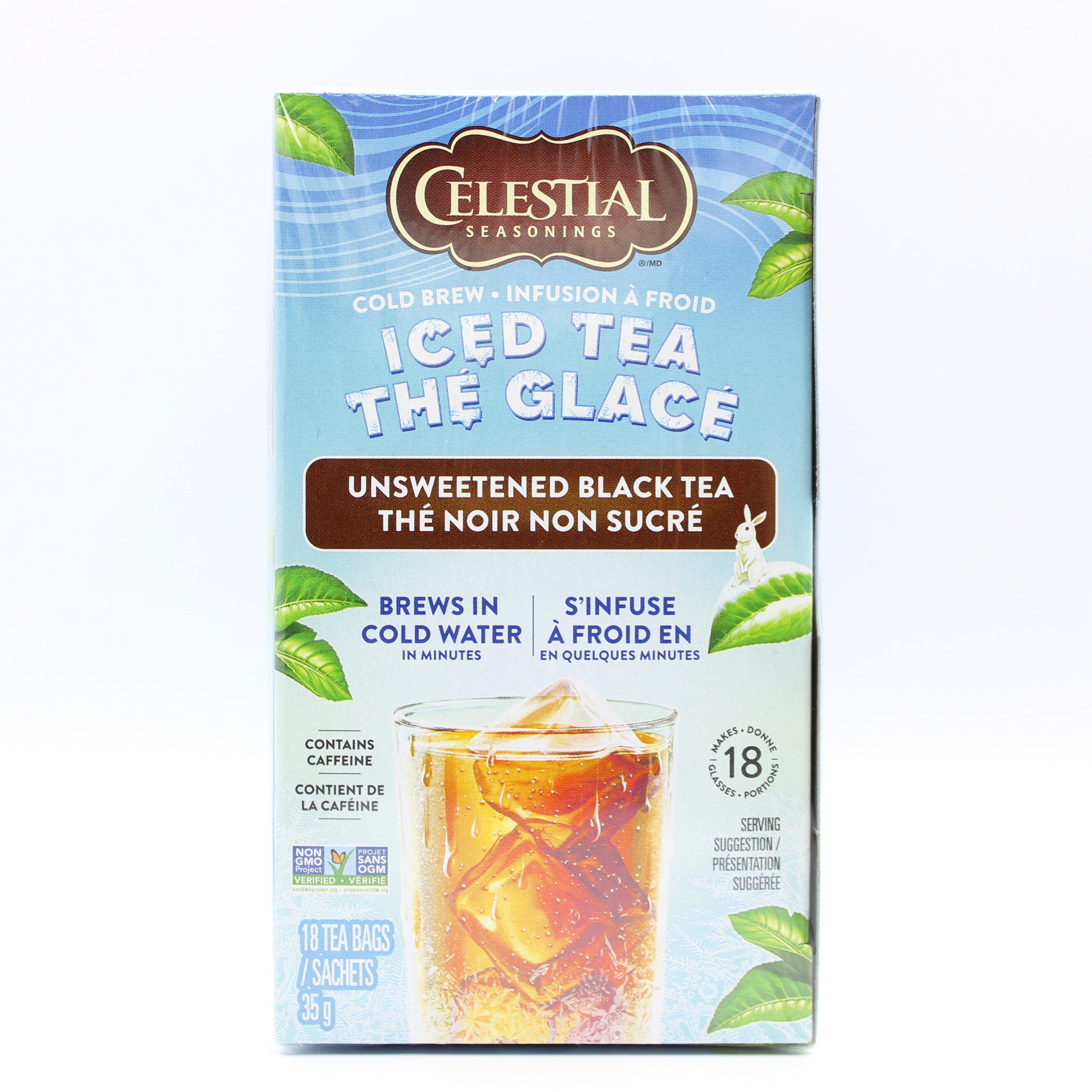 Cold Brew Iced Tea Unsweetened Black Tea