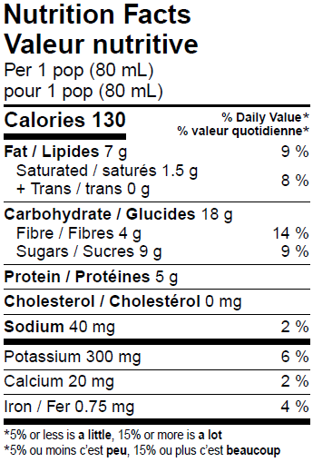 Nanashake Chocolate Peanut Butter Nanapops