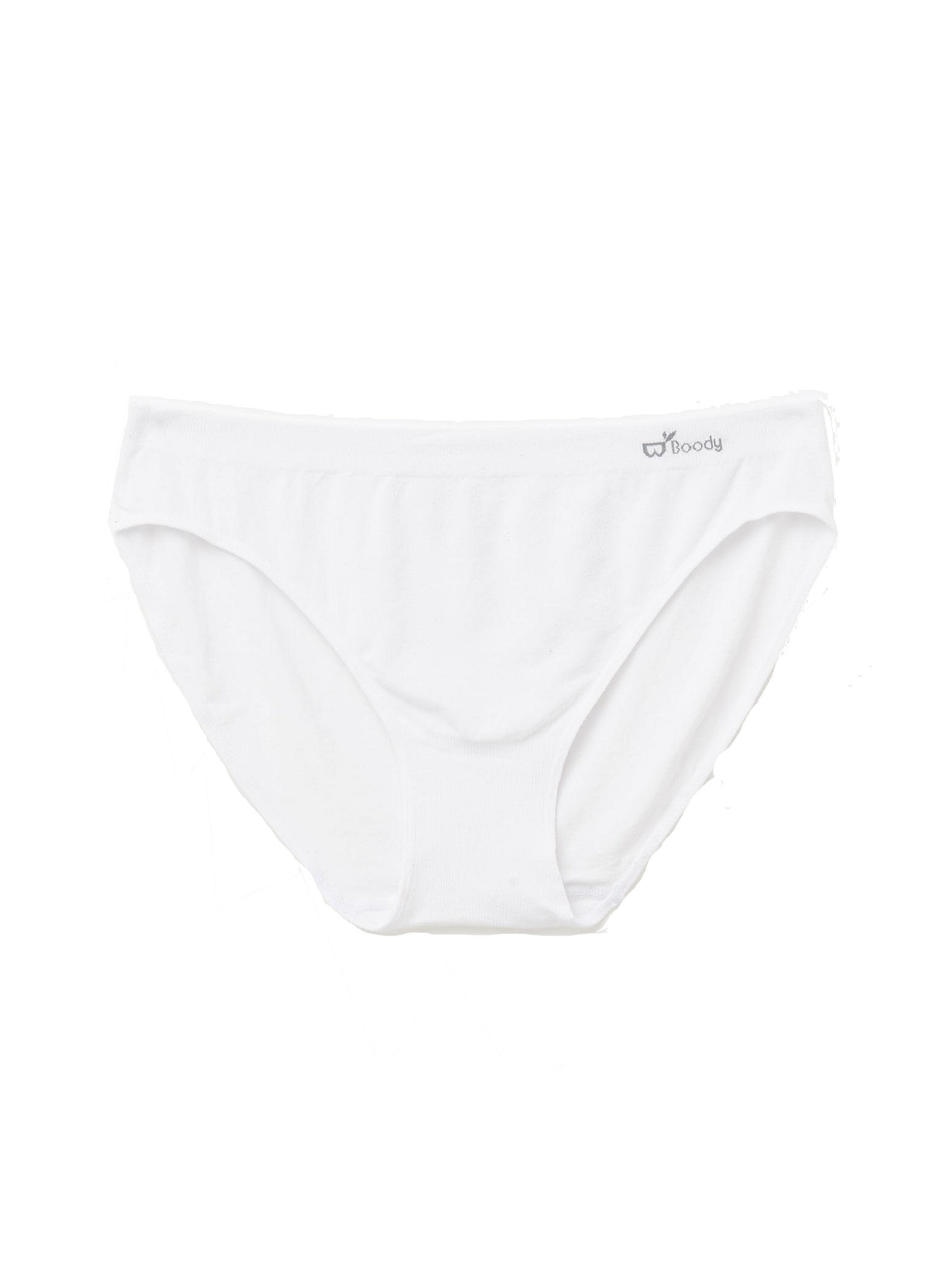 Boody Wear Classic Bikini White - Medium