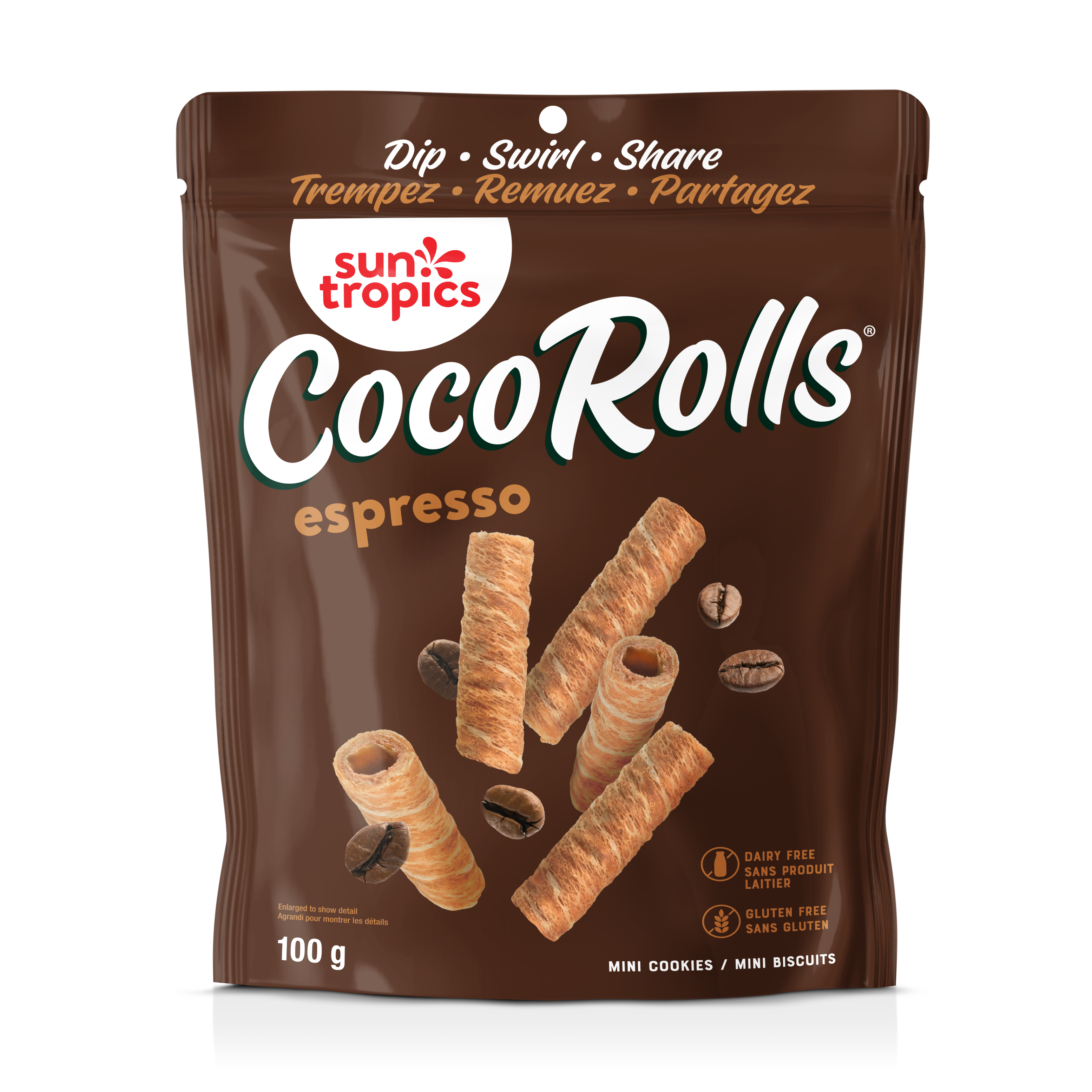 Sun Tropics CocoRolls - Espresso