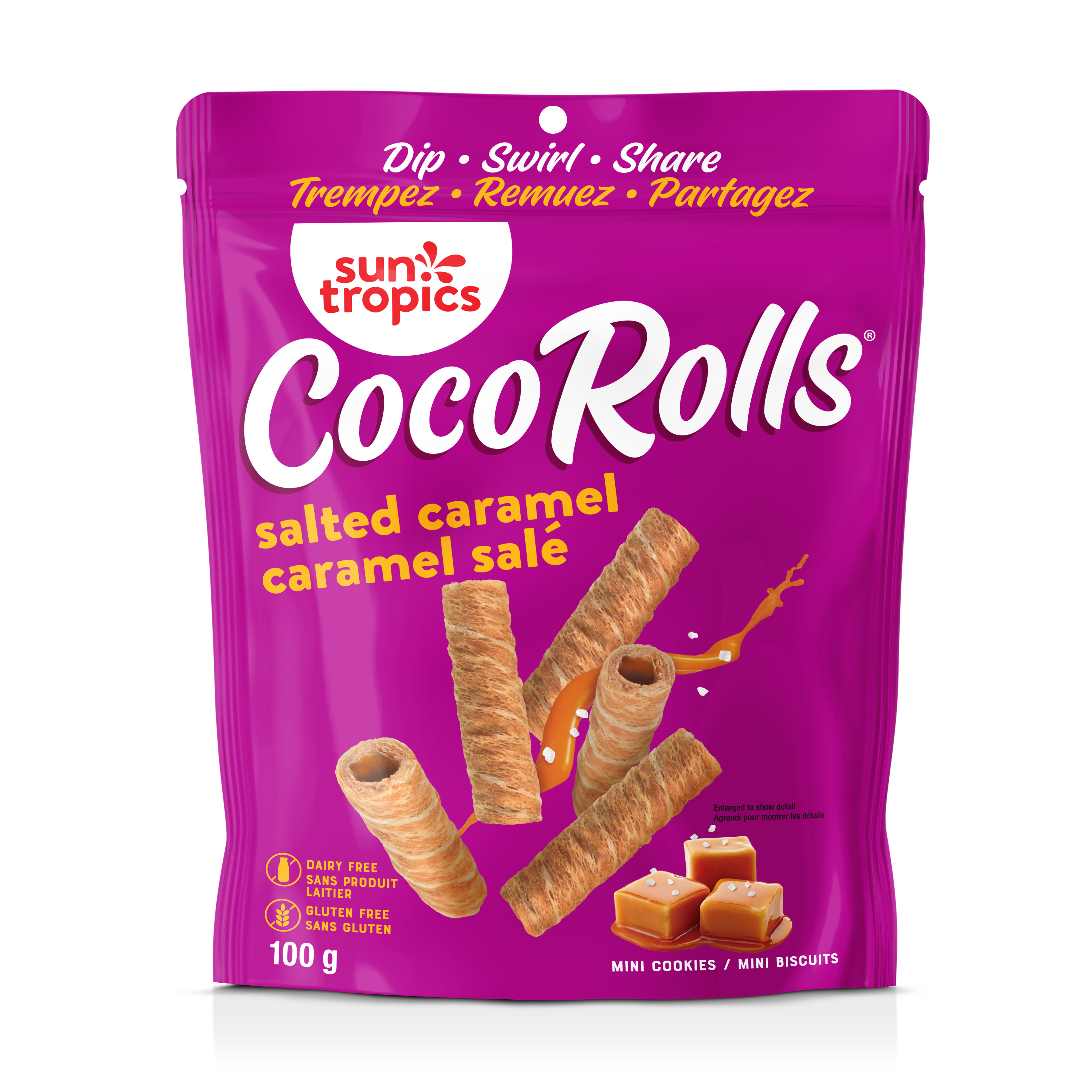Sun Tropics CocoRolls - Salted Caramel