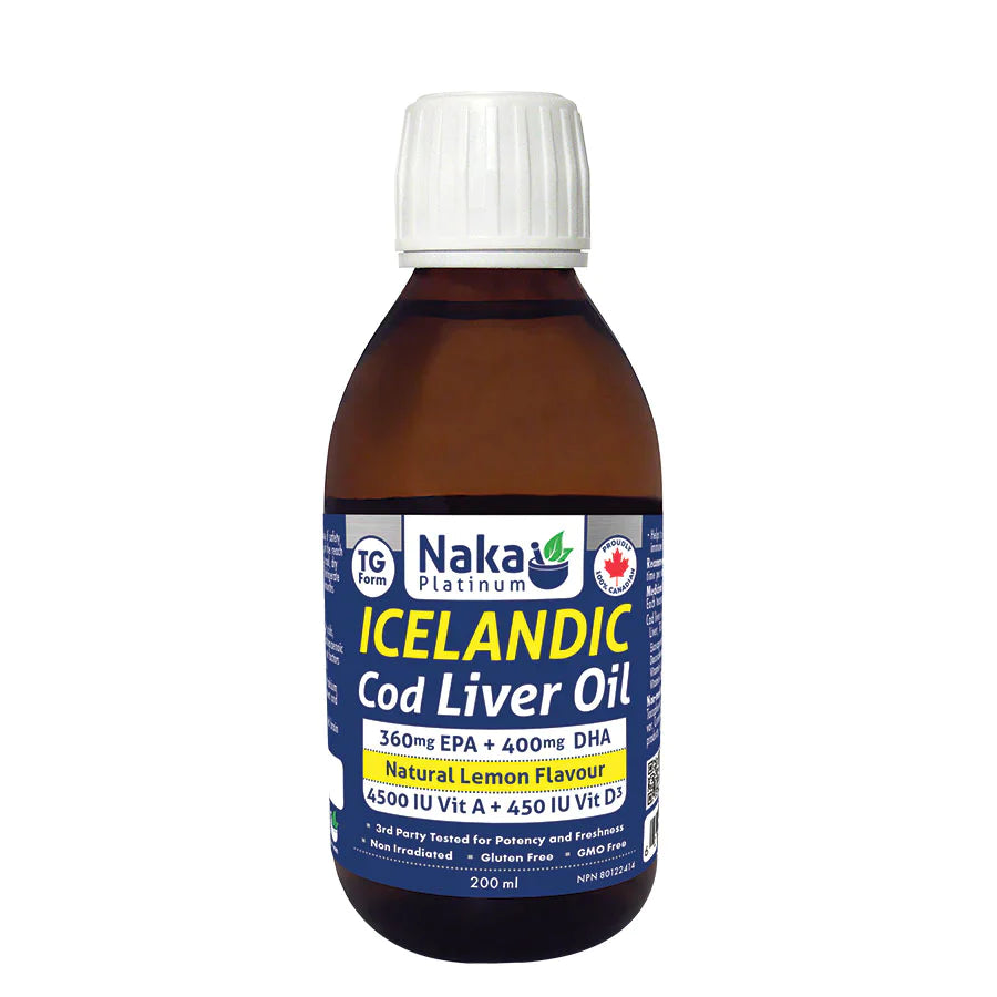 Naka Icelandic Cod Liver Oil