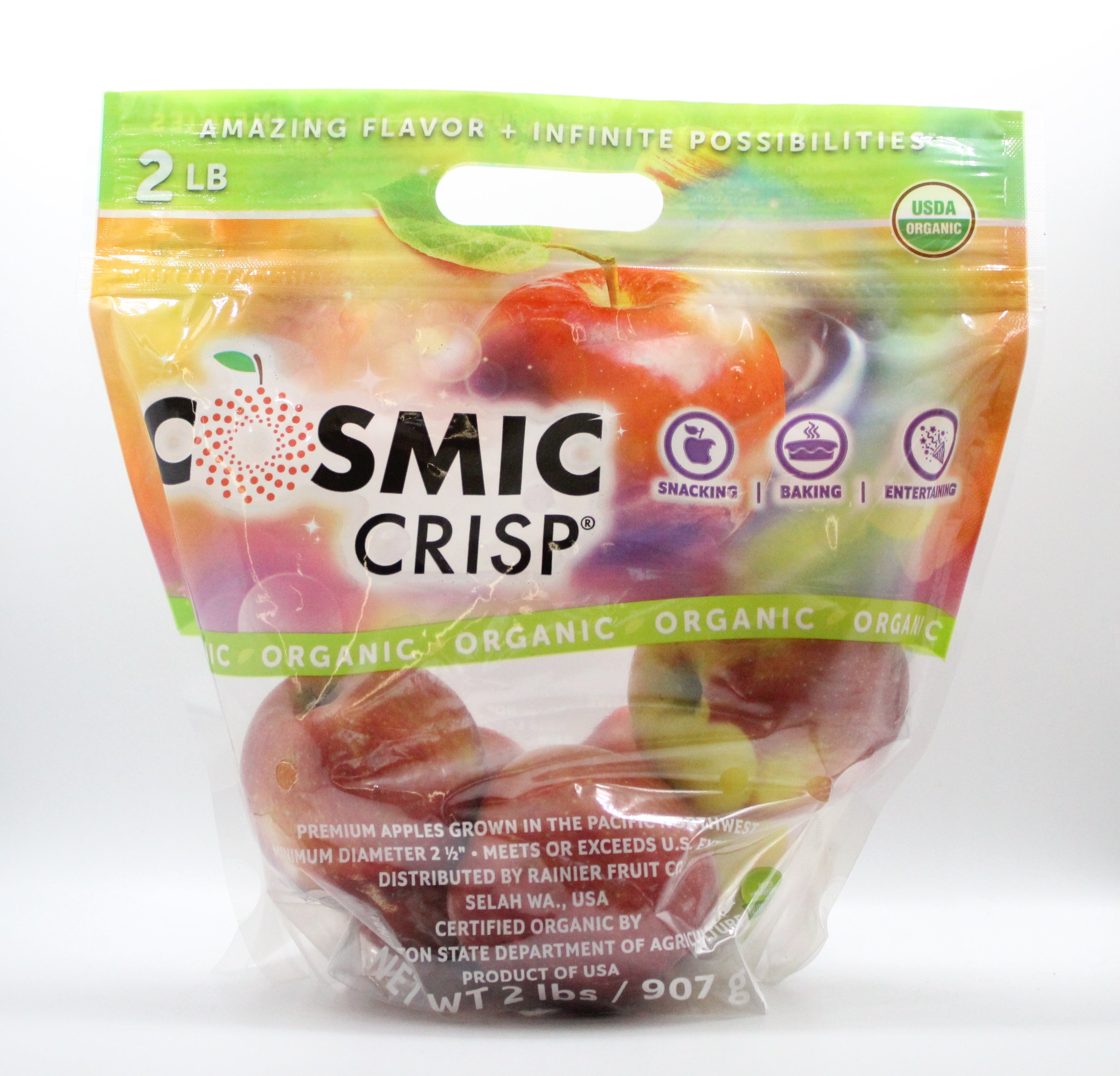 Produce Organic Cosmic Crisp Apples