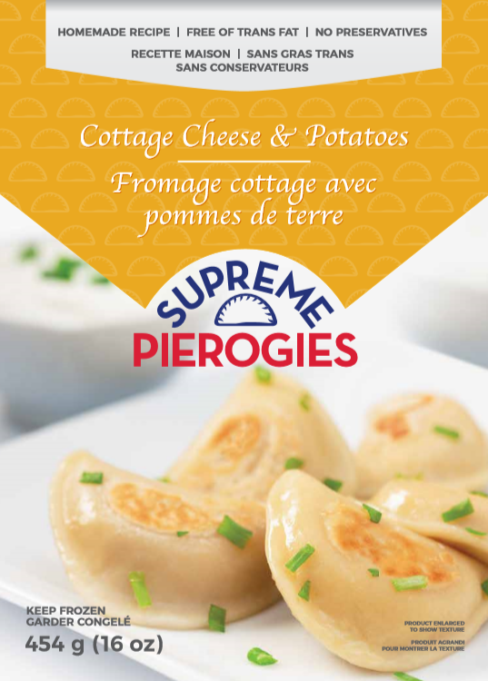 Supreme Pierogies Cottage Cheese & Potato Pierogies