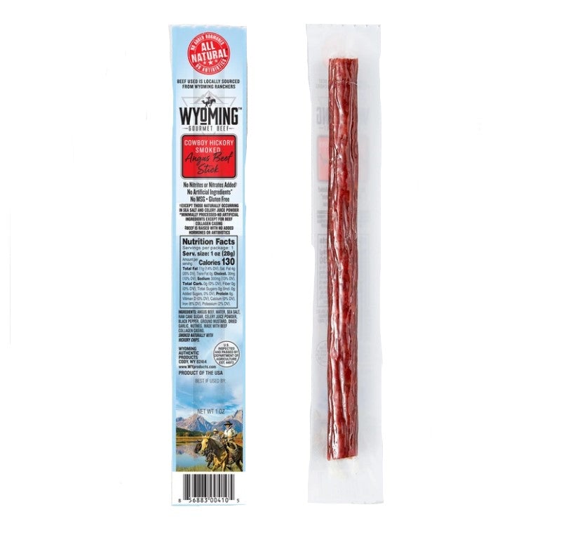 Wyoming Gourmet Beef Cowboy Angus Beef Stick