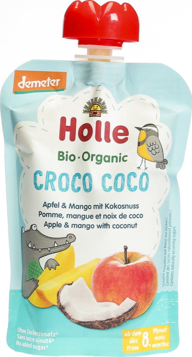 Holle Organic Croco Coco Pouch
