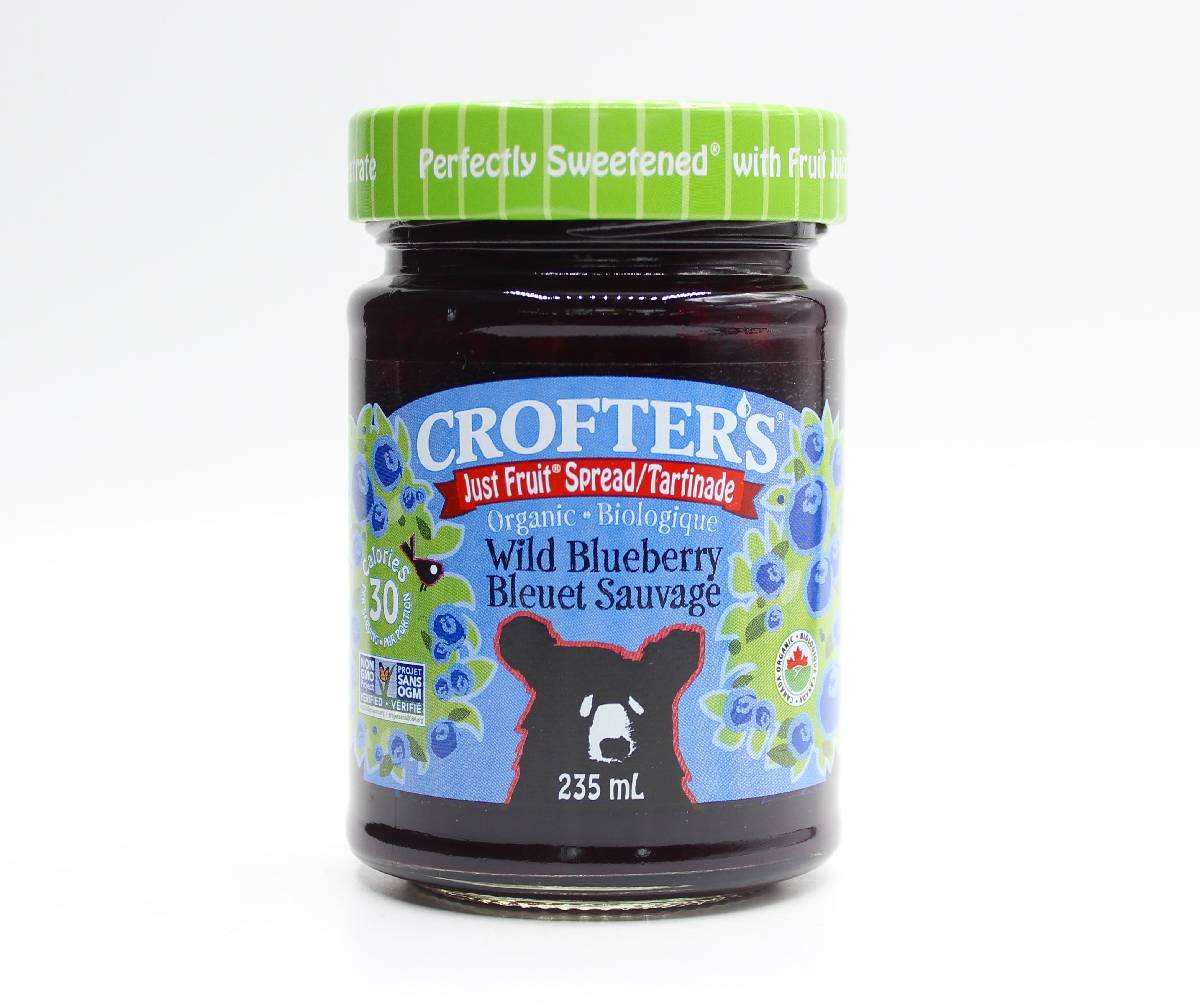 Organic Wild Blueberry Spread